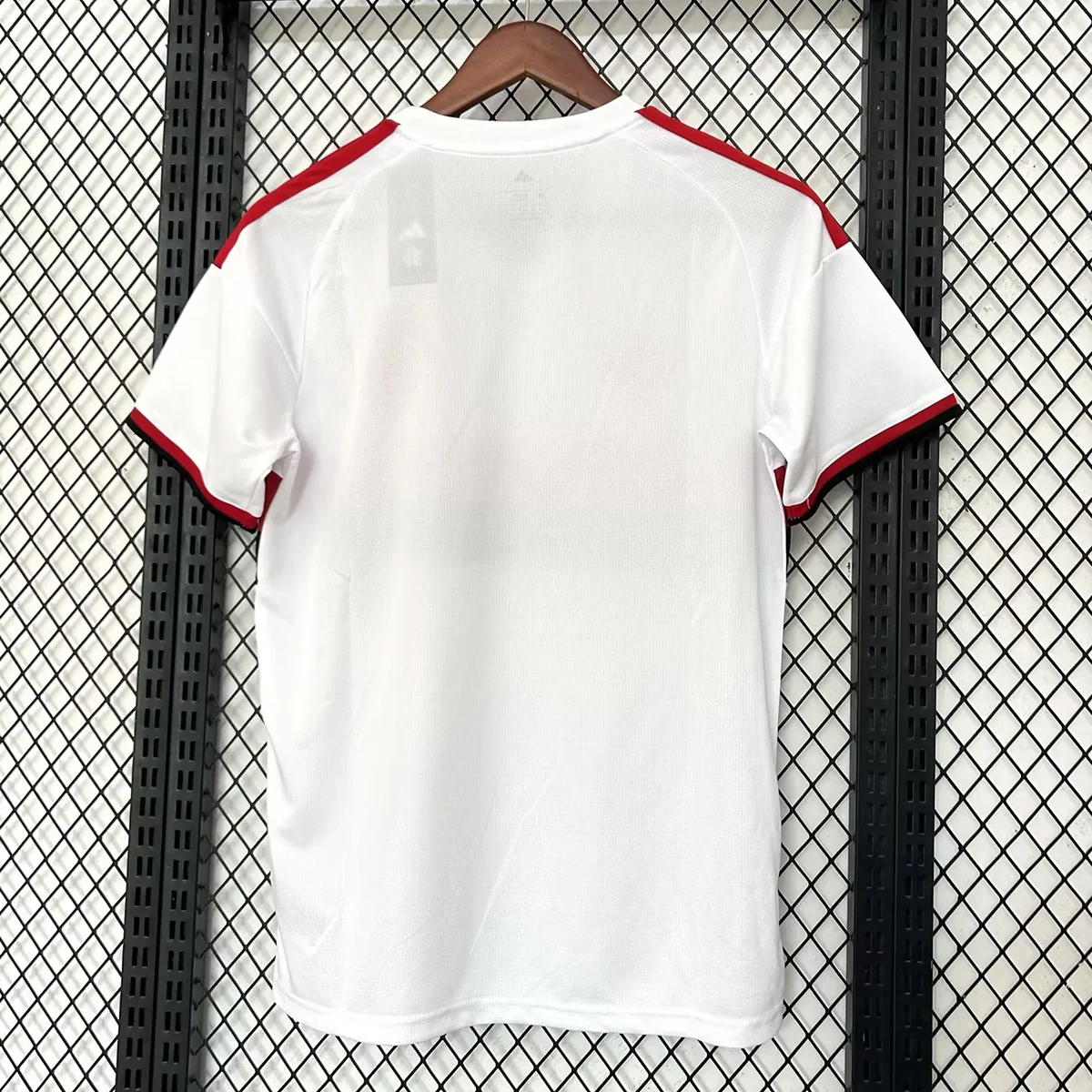 Flamengo 2026/27 seconda maglia bianca banda rossonera