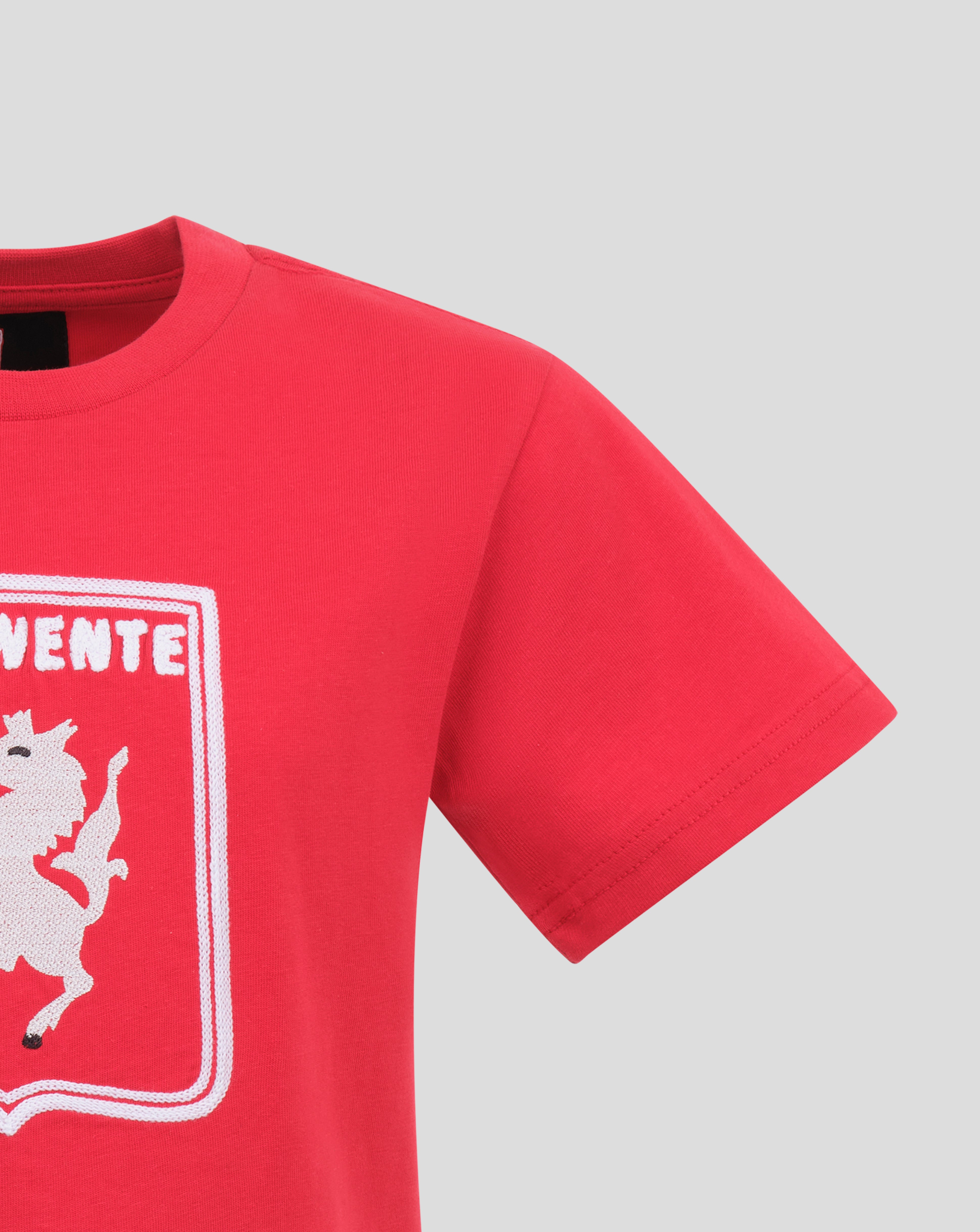 Twente Copa Heritage T-Shirt Rossa L Logo Ricamato