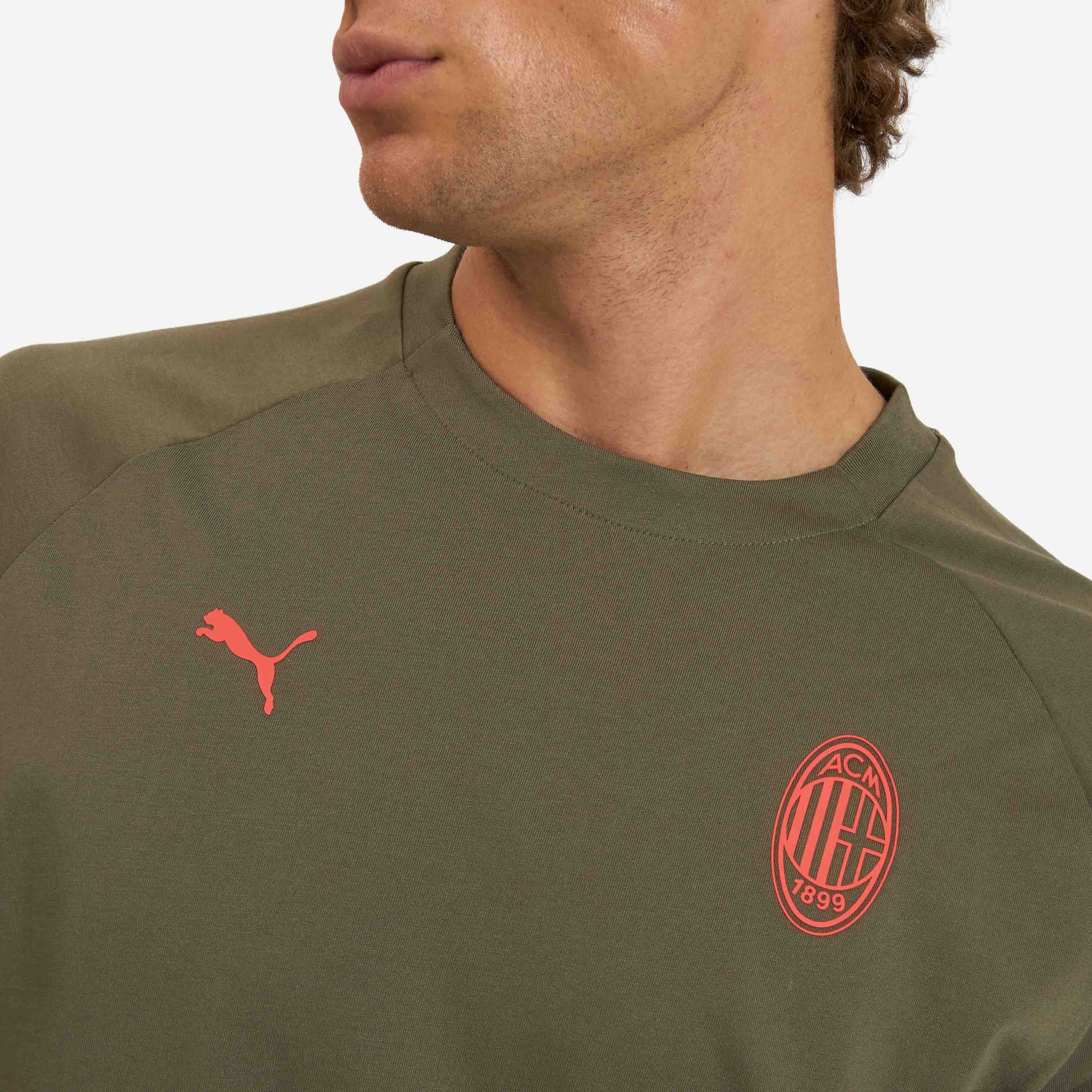 AC Milan Pumatech 2026/27 t-shirt verde uomo taglia L