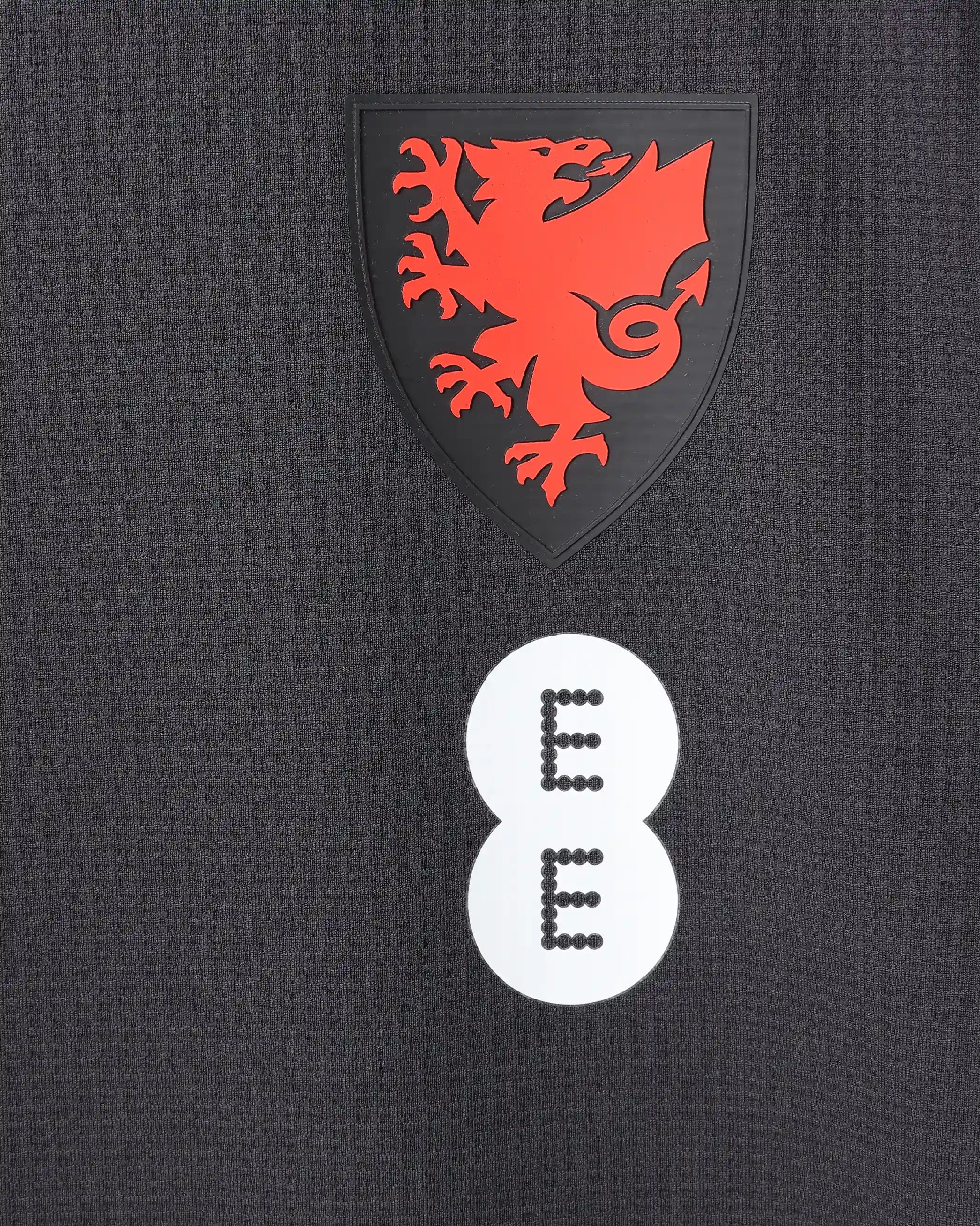 Wales Travel maglia SUDU 2026-28 Staff nera traspirante