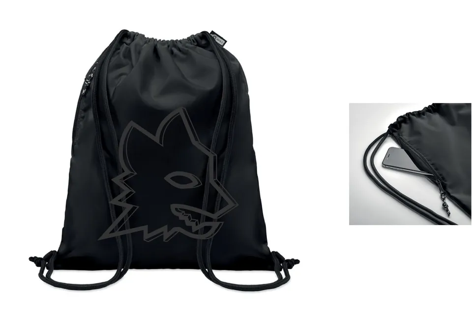 AS Roma Lupetto gymsack premium con tasca