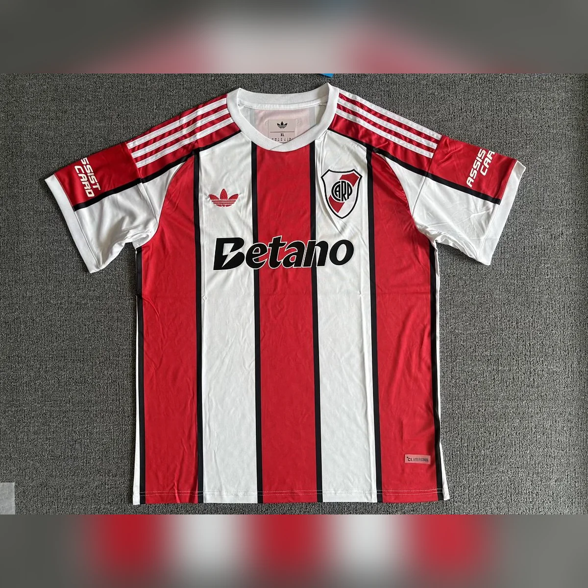 Tifoso Store Seconda Maglia River Plate 26/27 maglia a righe S-XXL