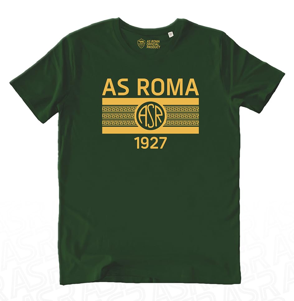 AS Roma 1927 Ornamental T-Shirt uomo verde L