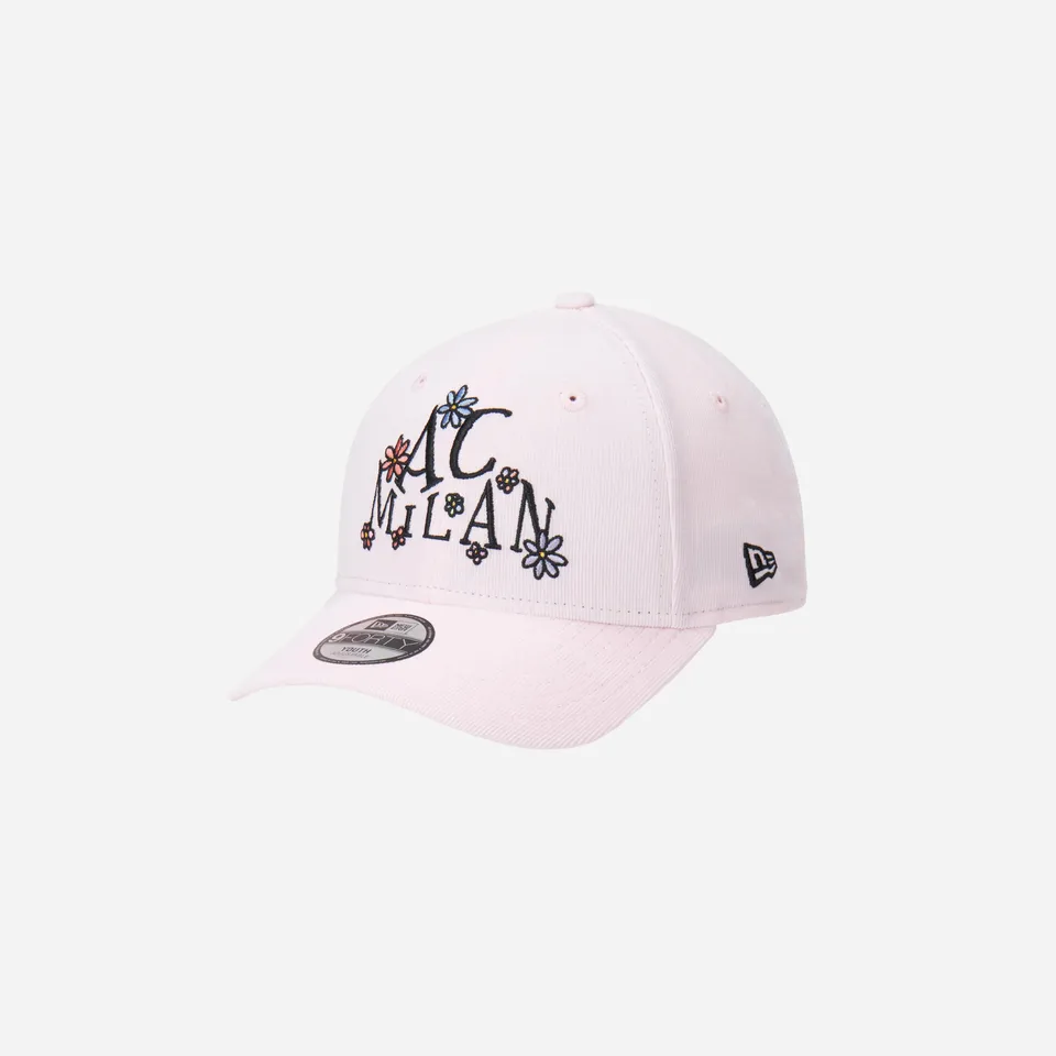 AC Milan New Era 9Forty cappello bimbo cotone fiori