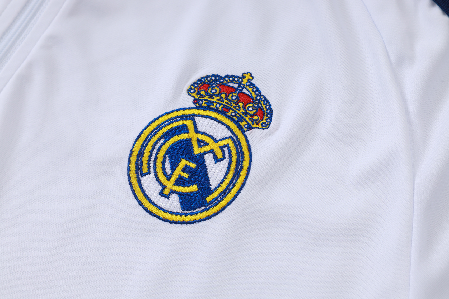Tifoso Store Tuta Real Madrid Bianca 2026/27 tuta mezza zip S-XXL