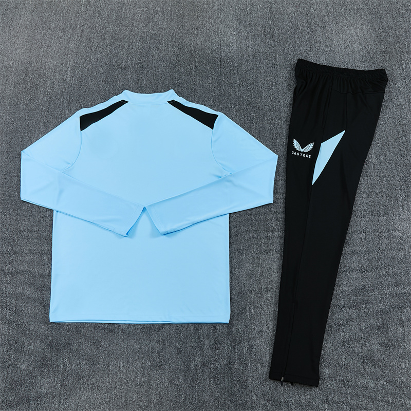 Feyenoord Training 2026/27 tuta celeste mezza zip