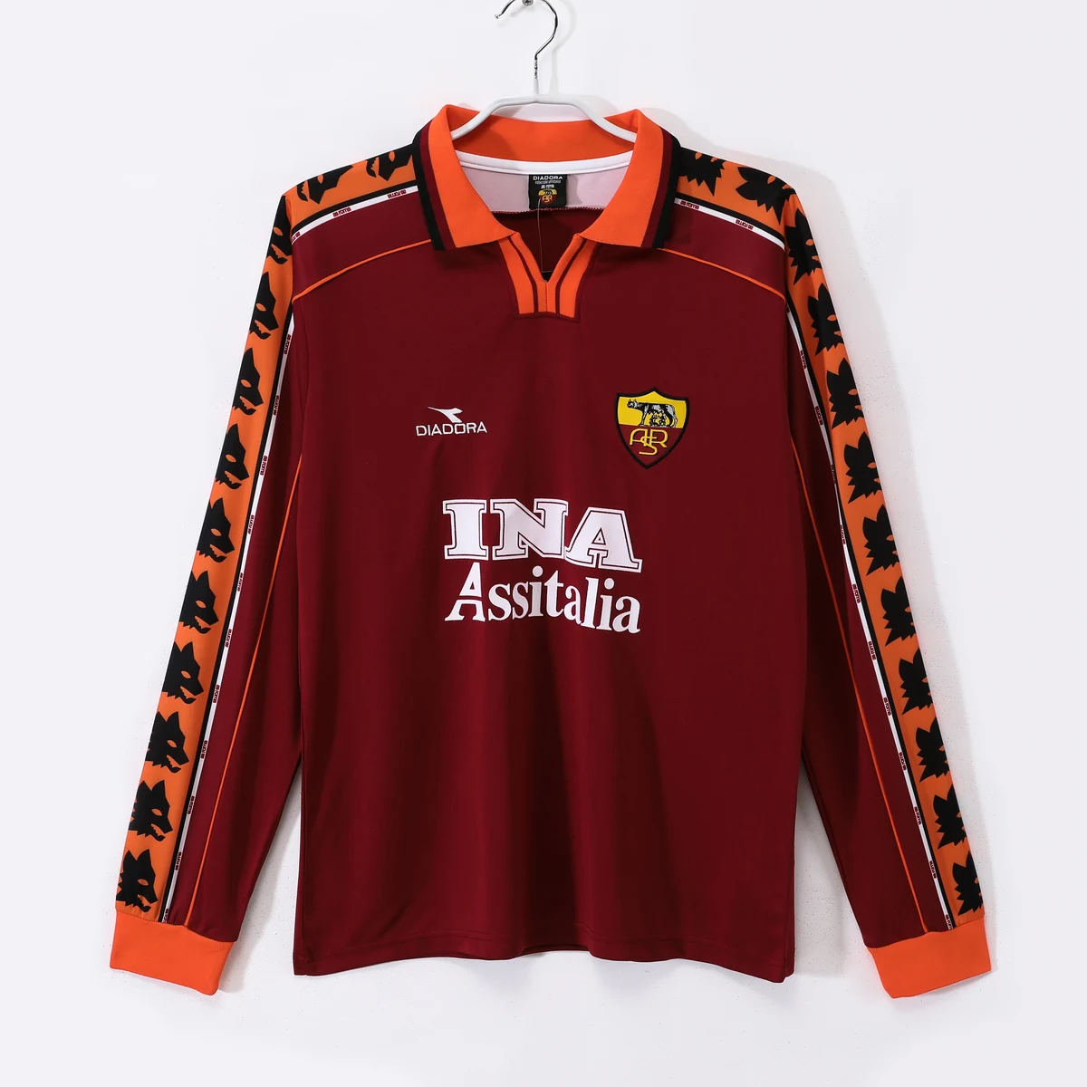 Tifoso Store Maglia Roma 1998/99 manica lunga granata