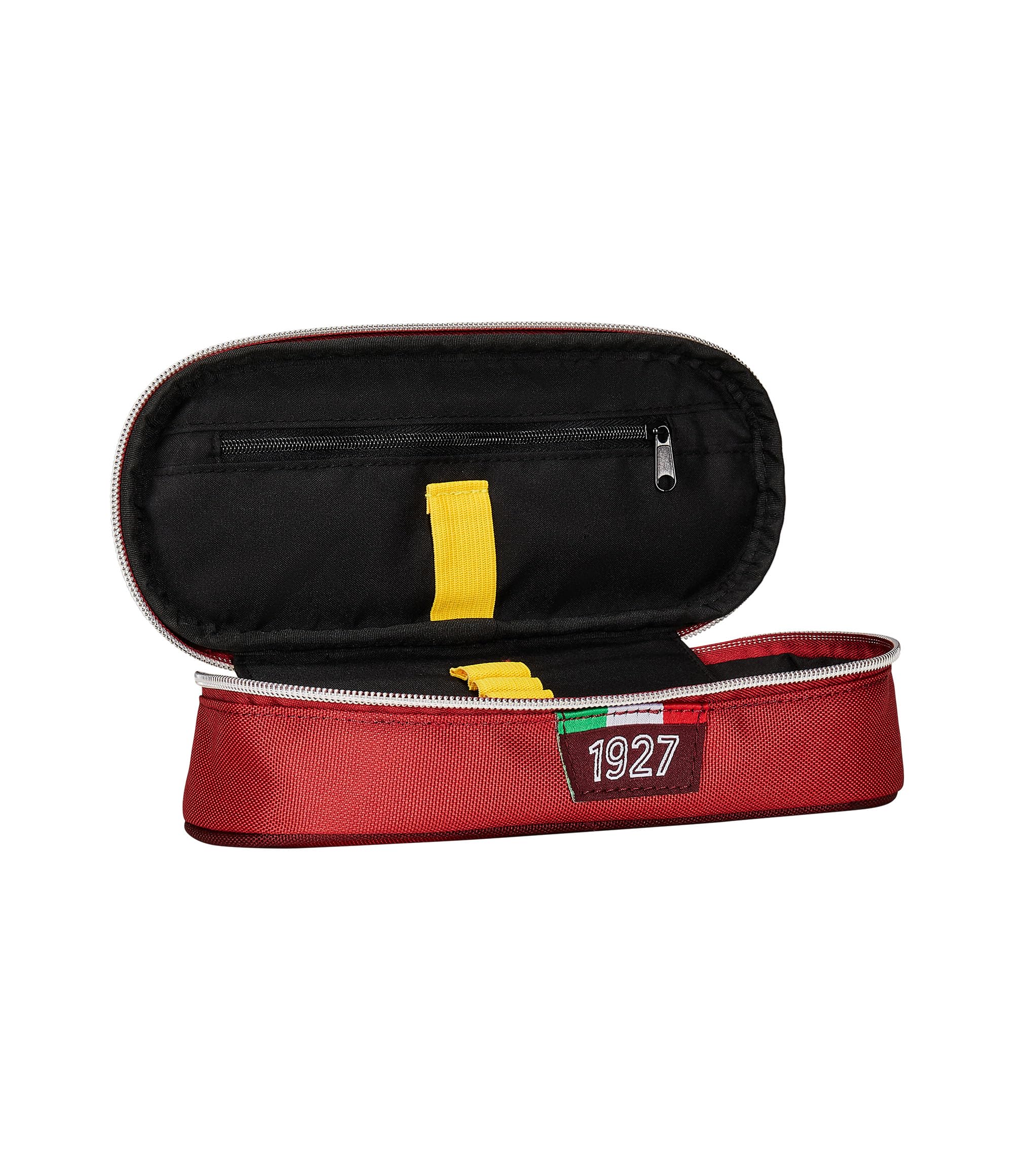 Roma Fanshop Scuola Round Plus portapenne giallo rosso