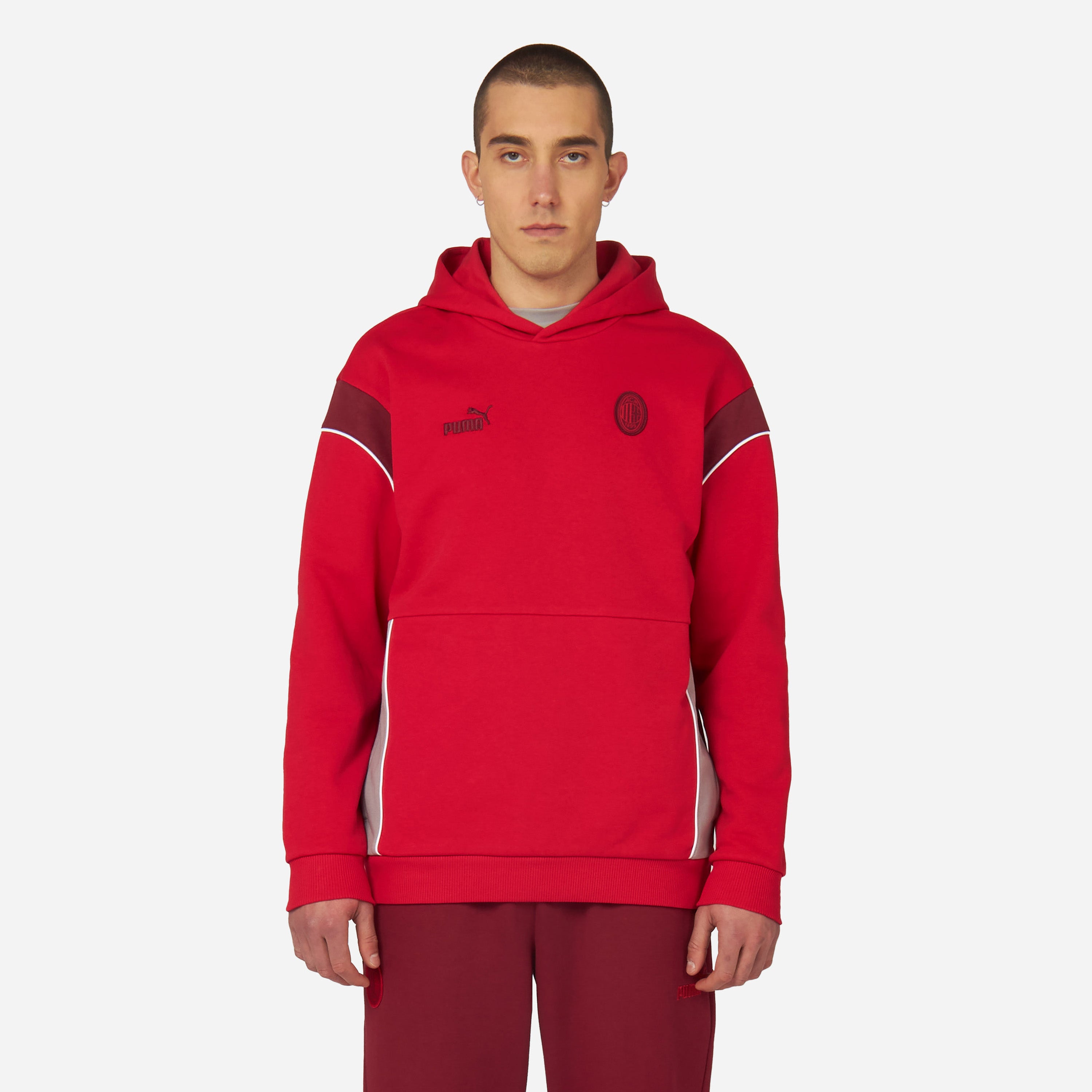 AC Milan Felpe e Giacche Milan Archive Hoodie felpa zip uomo