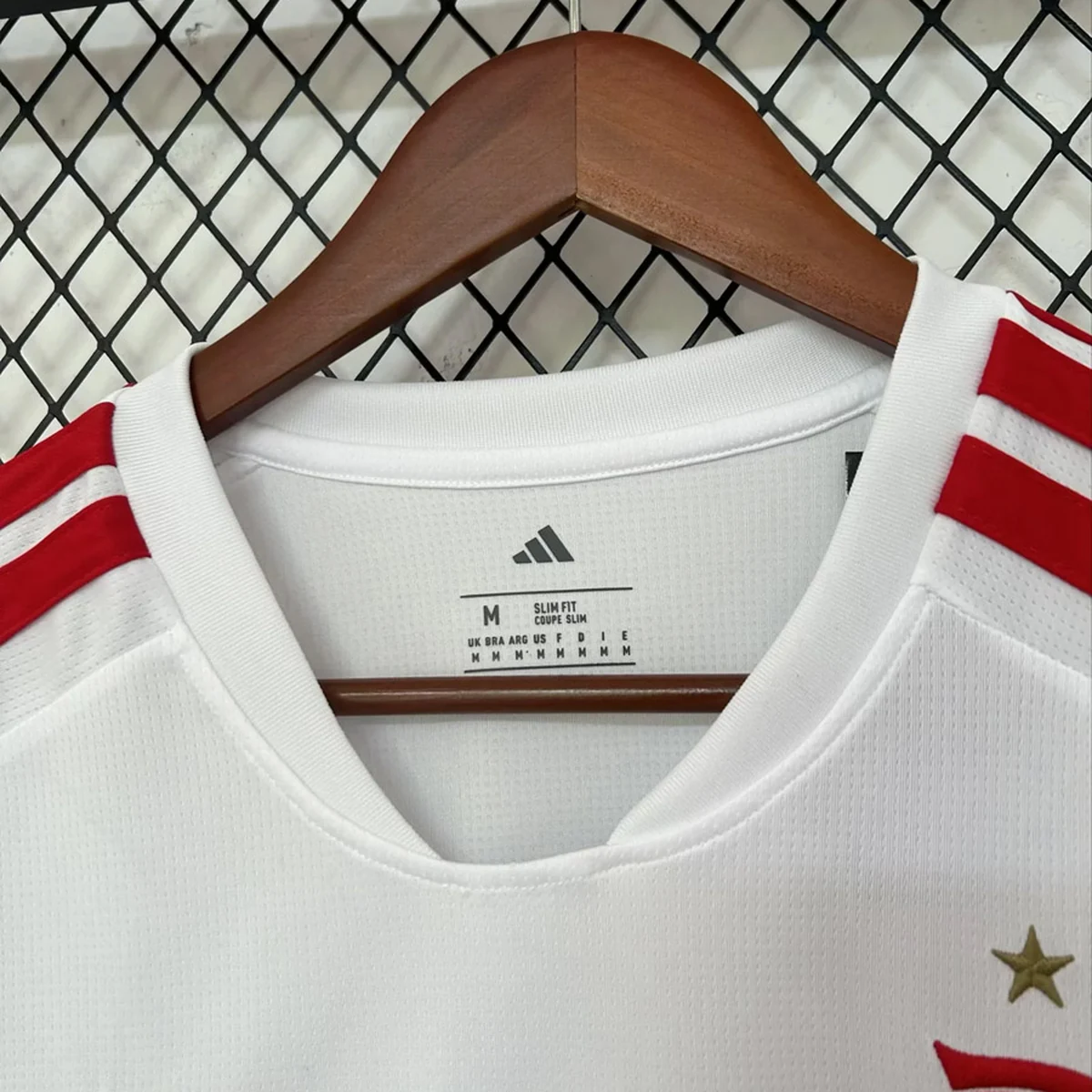 Flamengo 2026/27 seconda maglia bianca banda rossonera