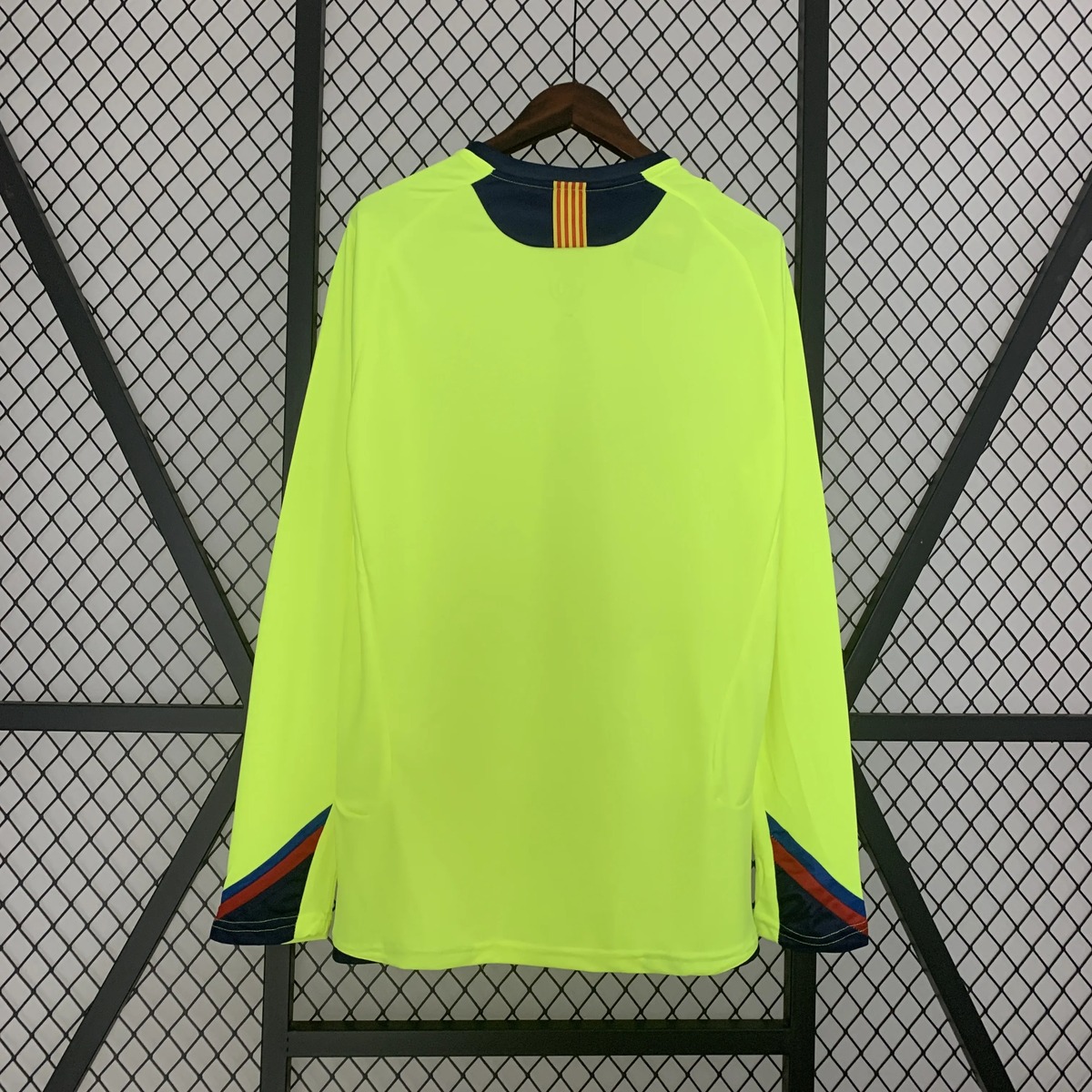 Tifoso Store Barcellona 2005/06 maglia retro manica lunga fluo