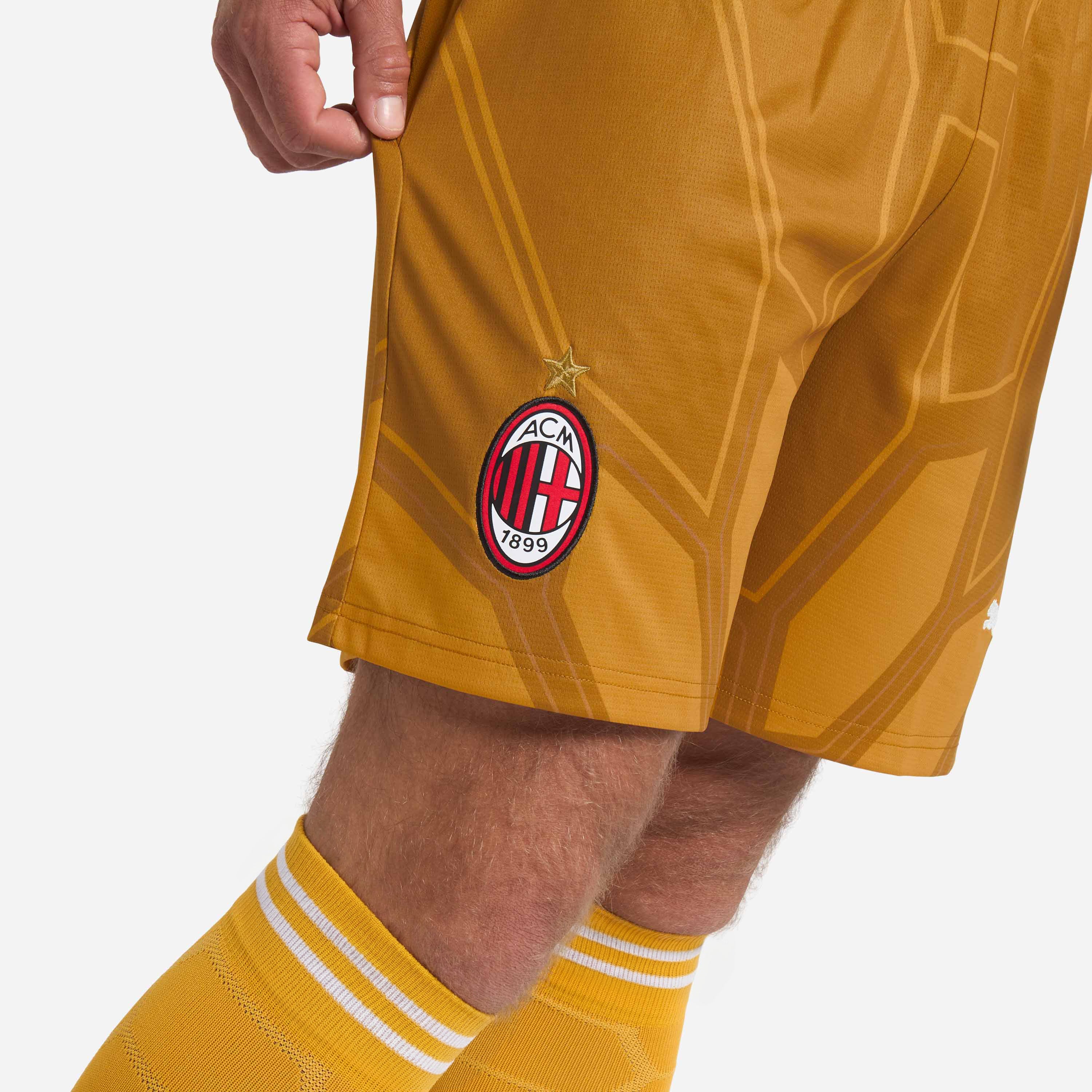 AC Milan Kit Gara 2026/27 Pantaloncini Portiere Uomo Neri