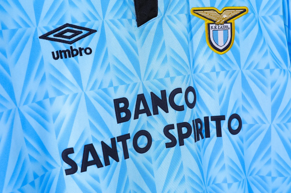 Tifoso Store Lazio 1991/92 maglia home retro azzurra Umbro