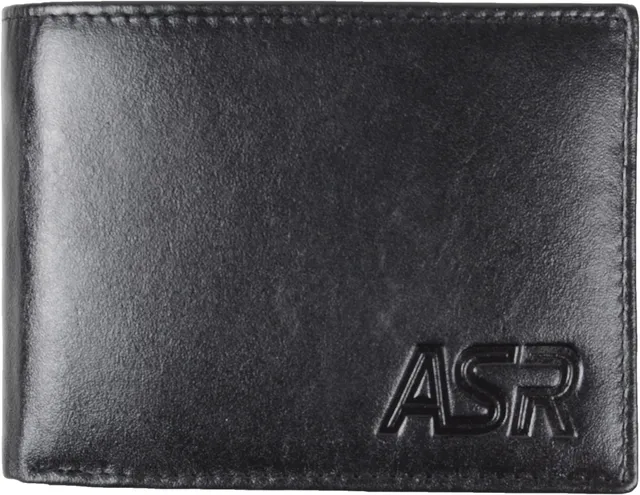 AS Roma Accessori portafoglio pelle nero ASR