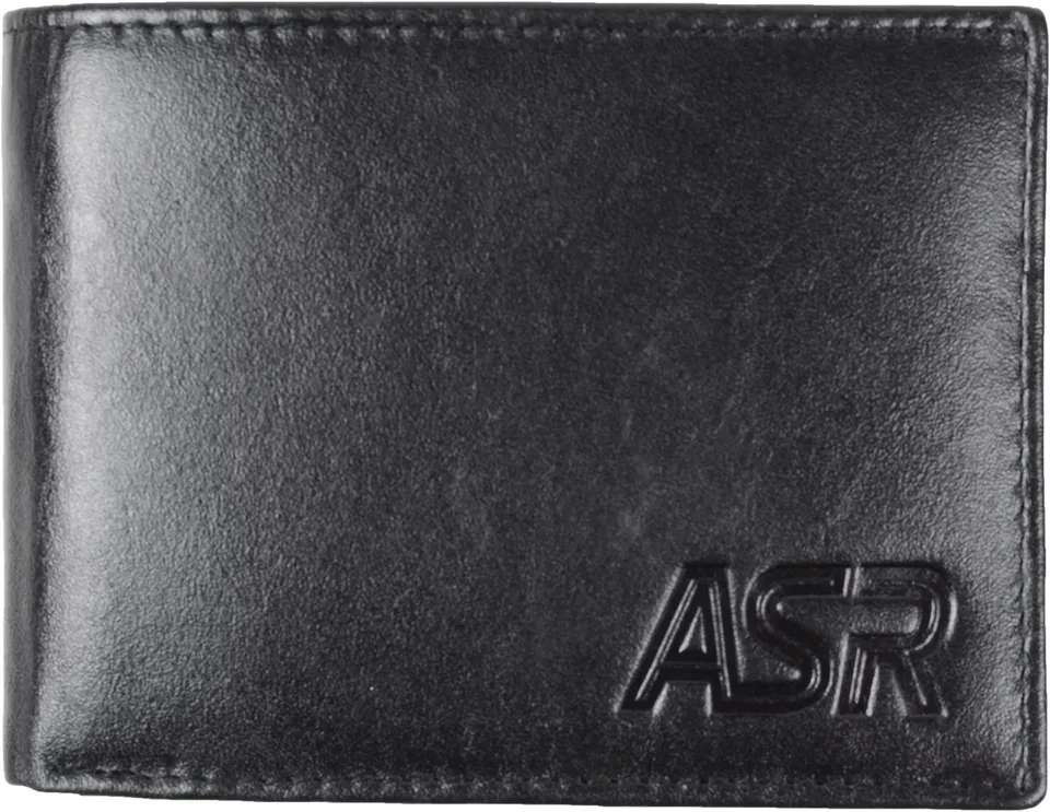 AS Roma Accessori portafoglio pelle nero ASR