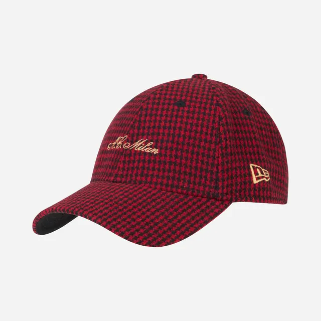 AC Milan 9FORTY New Era cappello rosso-nero oro
