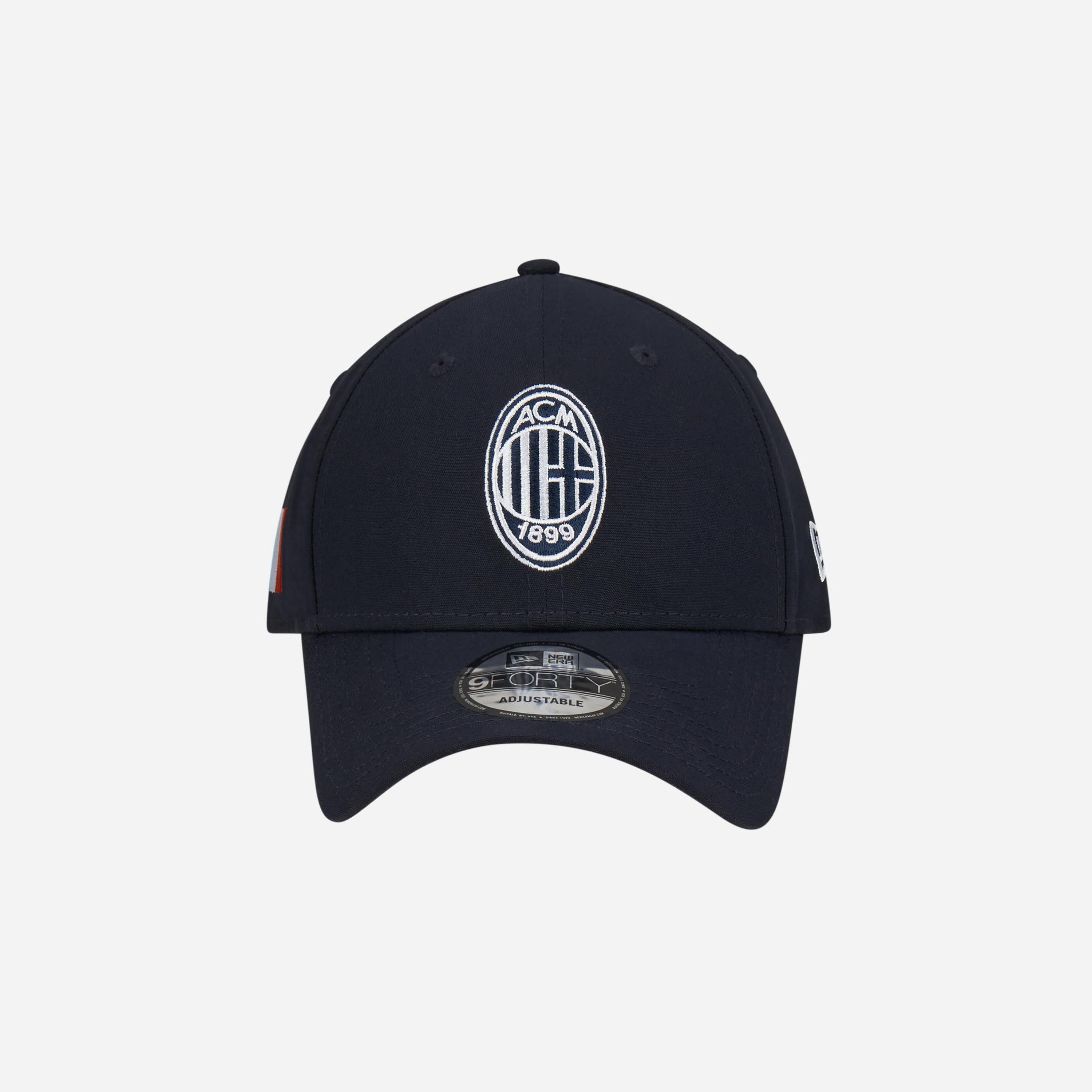 AC Milan New Era 9Forty cappello bandiera Italia