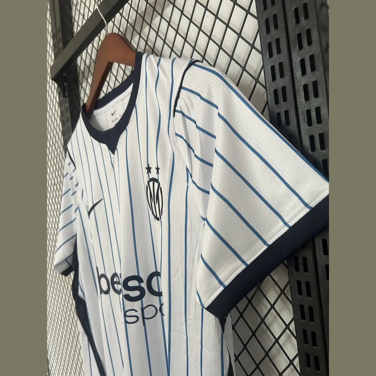Inter Away 2026/27 maglia calcio seconda bianca S-XXL