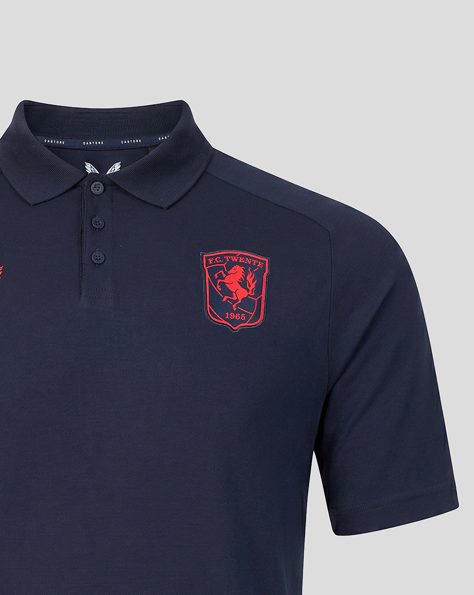 FC Twente Travel 26/27 polo uomo navy taglia regolare