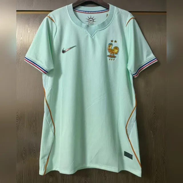 Francia Seconda Maglia Donna 2026/27 Maglia Tifoso Verde Acqua