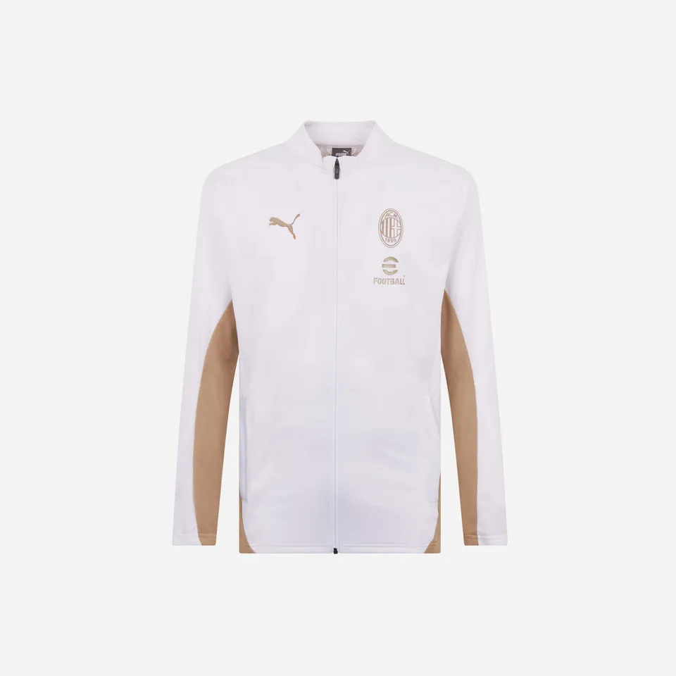 AC Milan Allenamento 2024/25 Giacca Bimbi Zip Nera