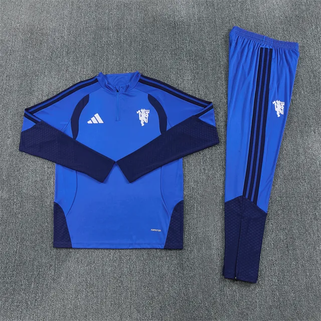 Tifoso Store Bambino Manchester United 2026/27 tuta blu reale zip