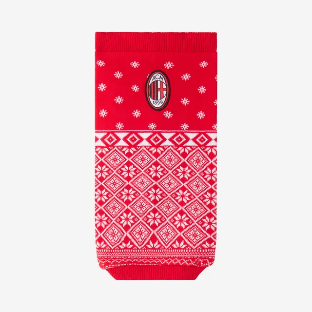 AC Milan Christmas Maglione Cane Natalizio Rossonero S M L