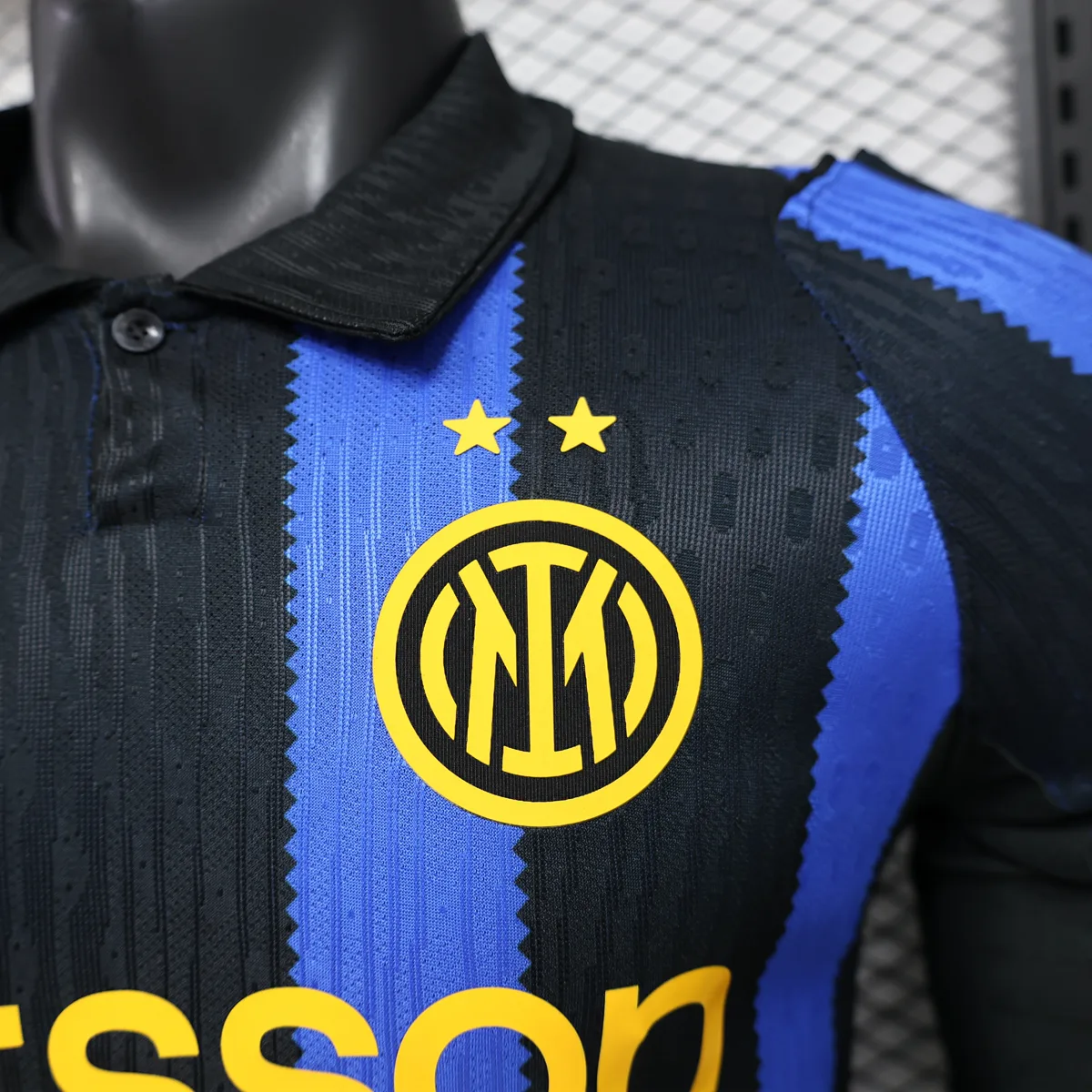 Tifoso Store Player Version Inter Home Maglia Manica Lunga Nerazzurra