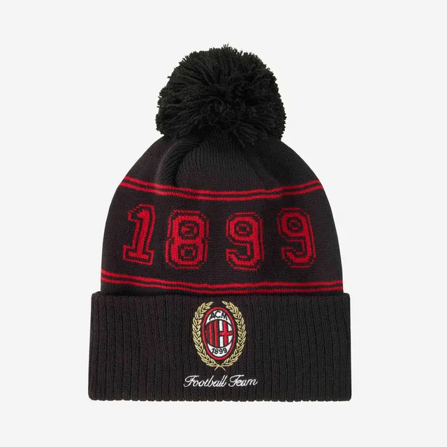 AC Milan New Era College Beanie Berretto Pon Pon