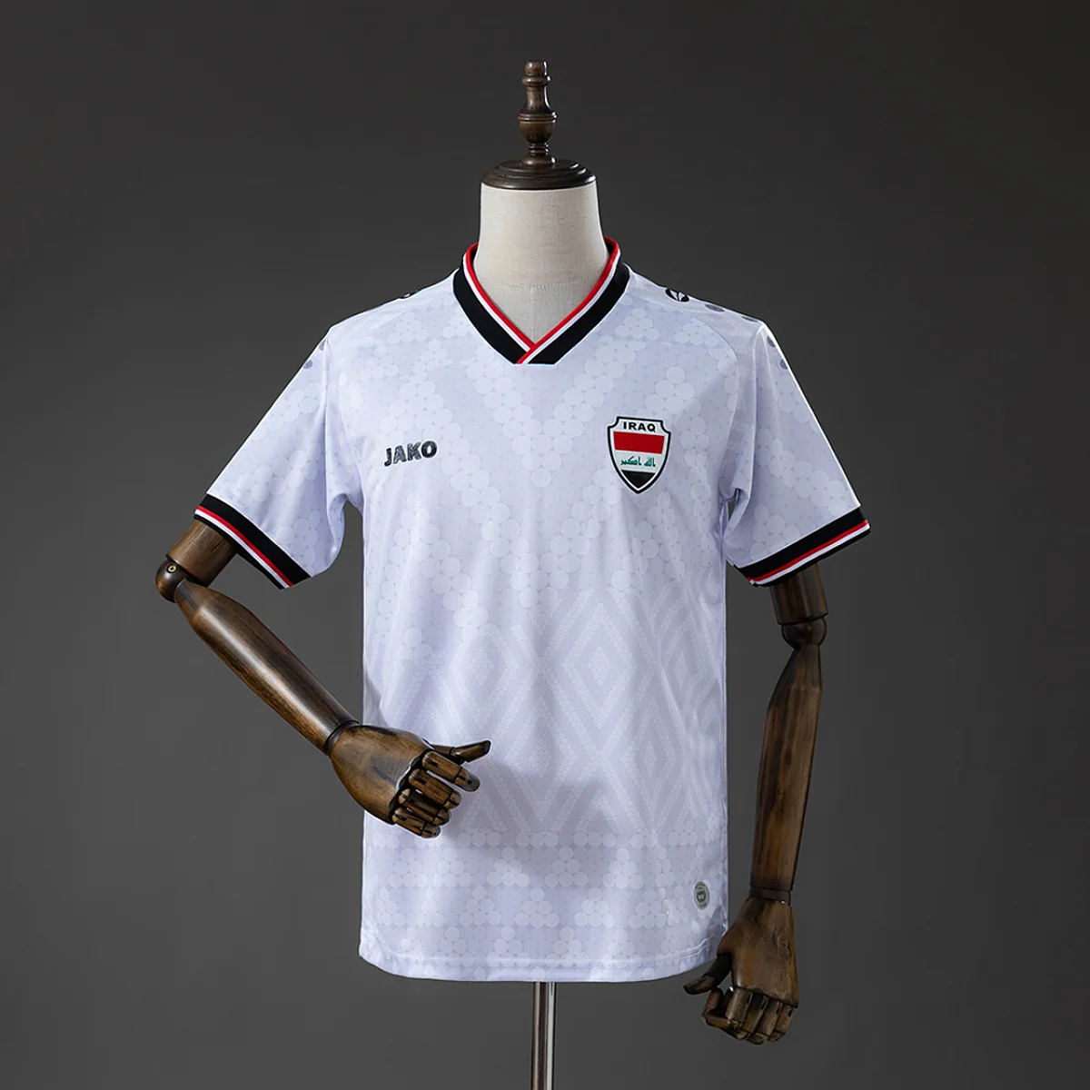 Iraq Prima Maglia Calcio 2026/27 bianca colletto V
