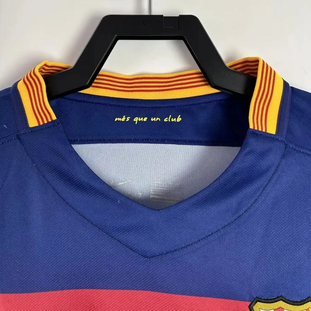Barcellona 2015/16 Maglia calcio manica lunga retro S-XXL