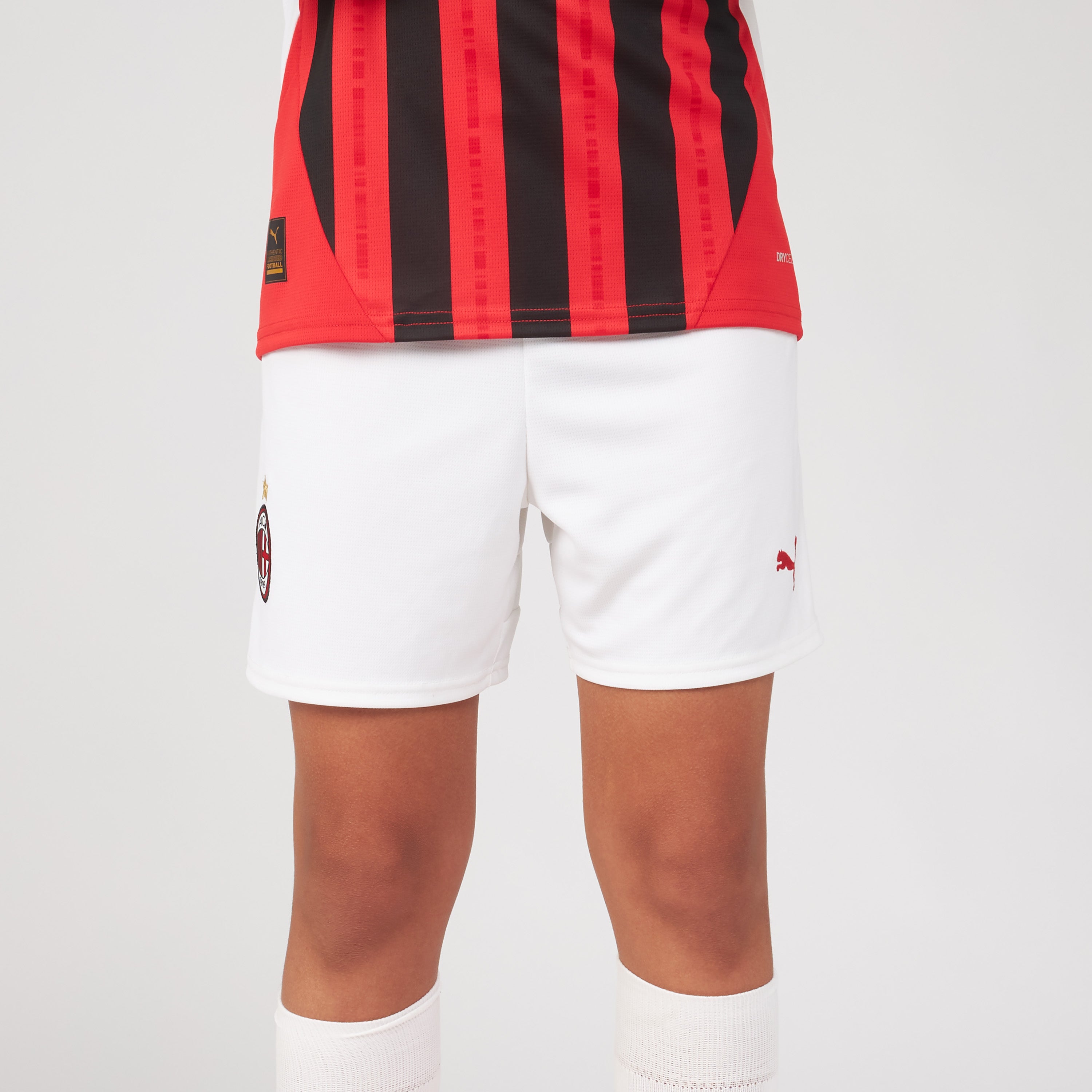 AC Milan Home 2024/25 Kids shorts bambino neri drycell