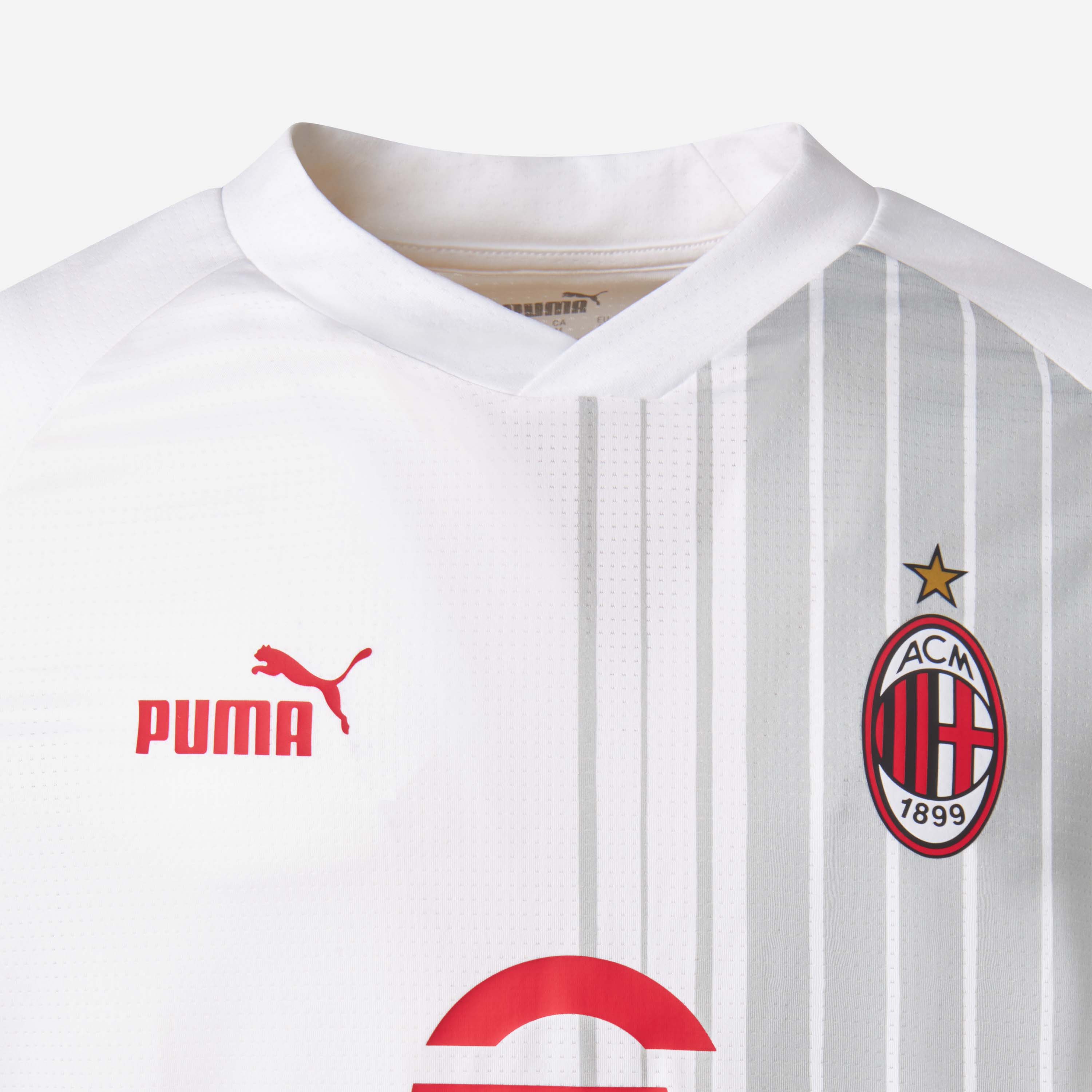 Milan Prematch 2023 maglia uomo manica corta vestibilità regolare
