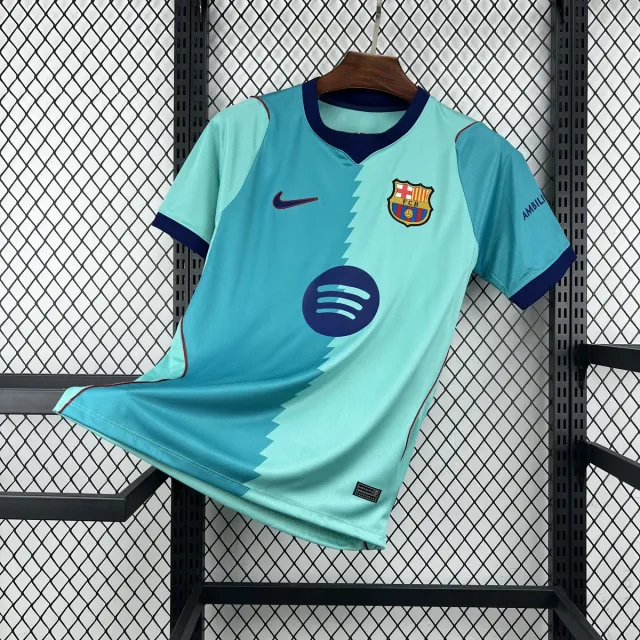 Barcellona Terza Maglia 2026/27 maglia calcio turchese