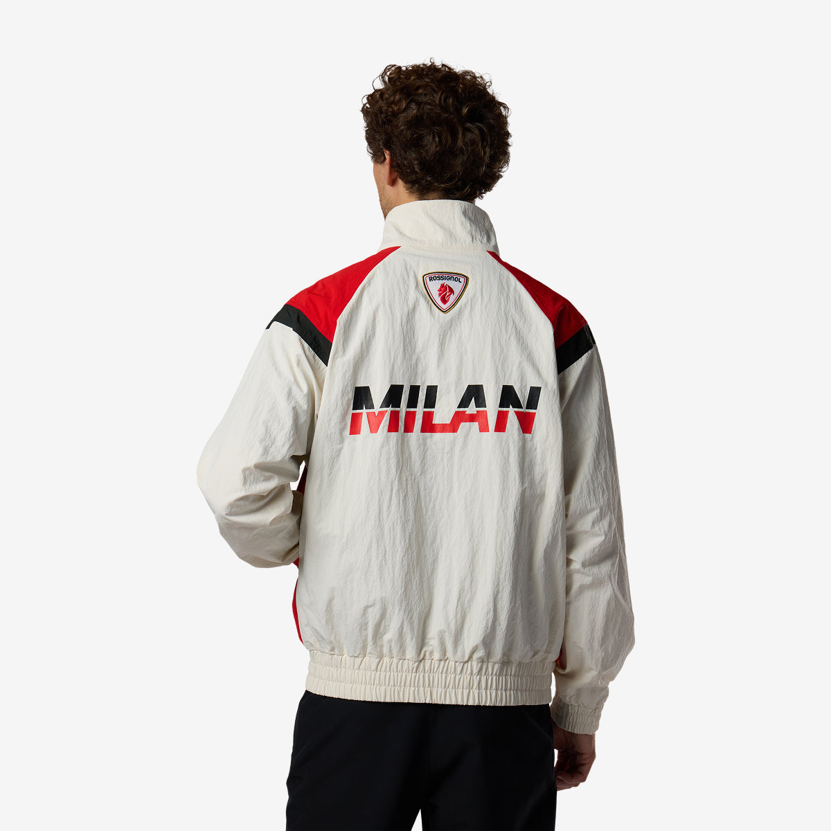 Rossignol x AC Milan Super Jacket giacca nylon taglia L