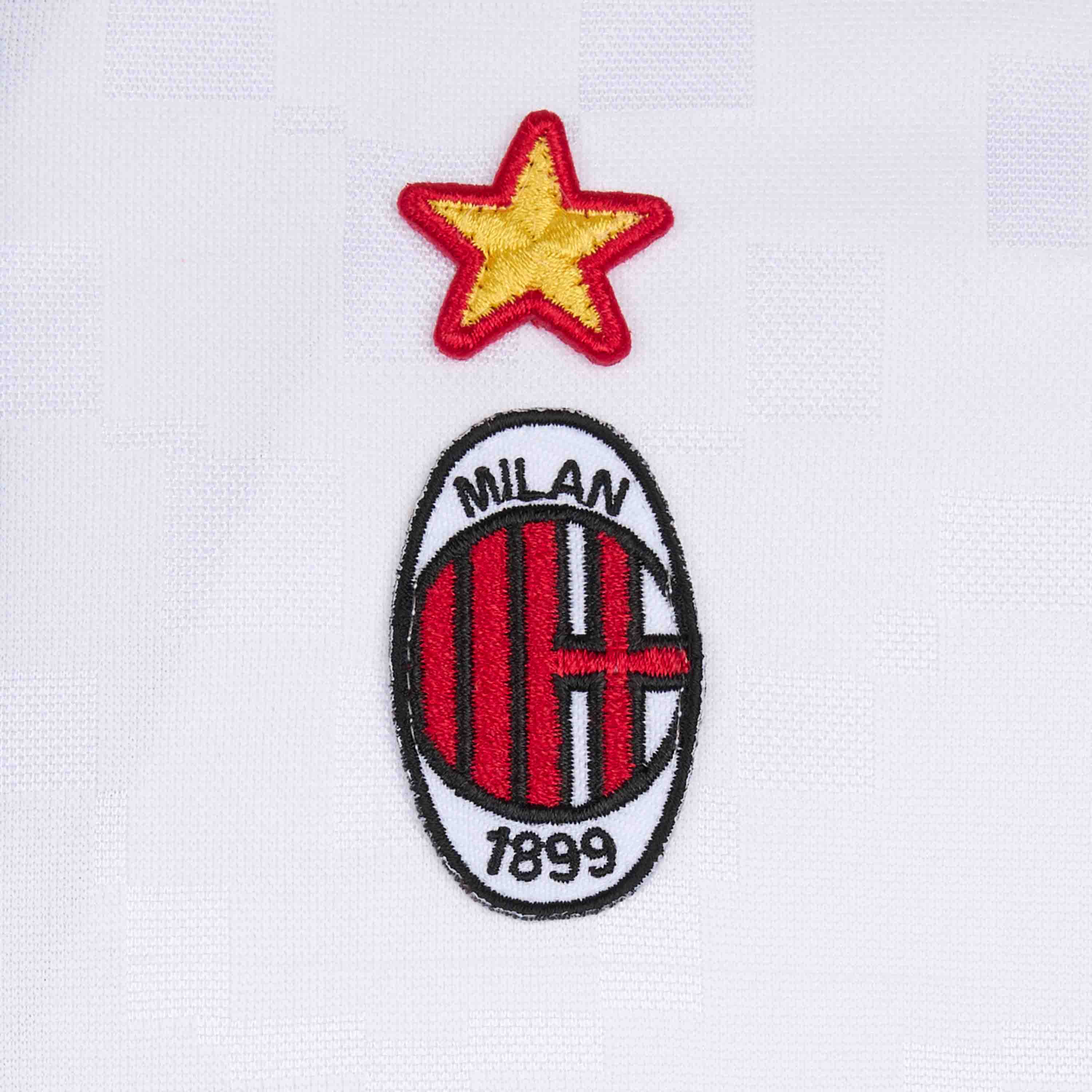 AC Milan Maglie Retro Away Jersey 1995/96 Bianca Uomo M