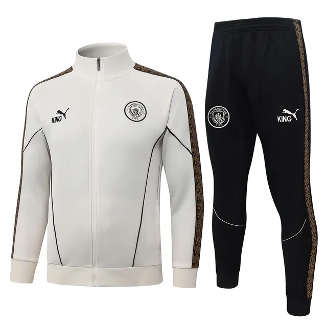 Tifoso Store Tute Sportive Tuta Manchester City 2026/27 Crema Zip