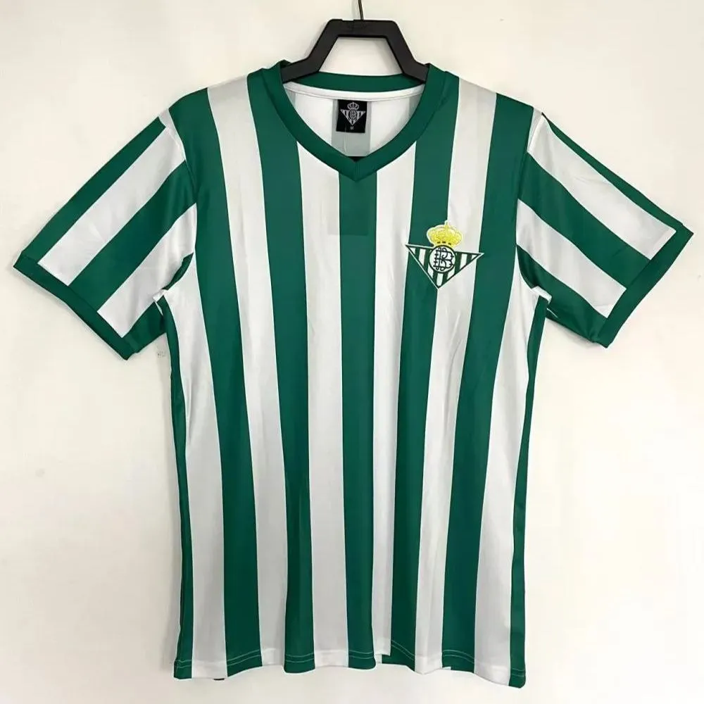 Tifoso Store Maglie da Calcio Real Betis 1976/77 Maglia Retro