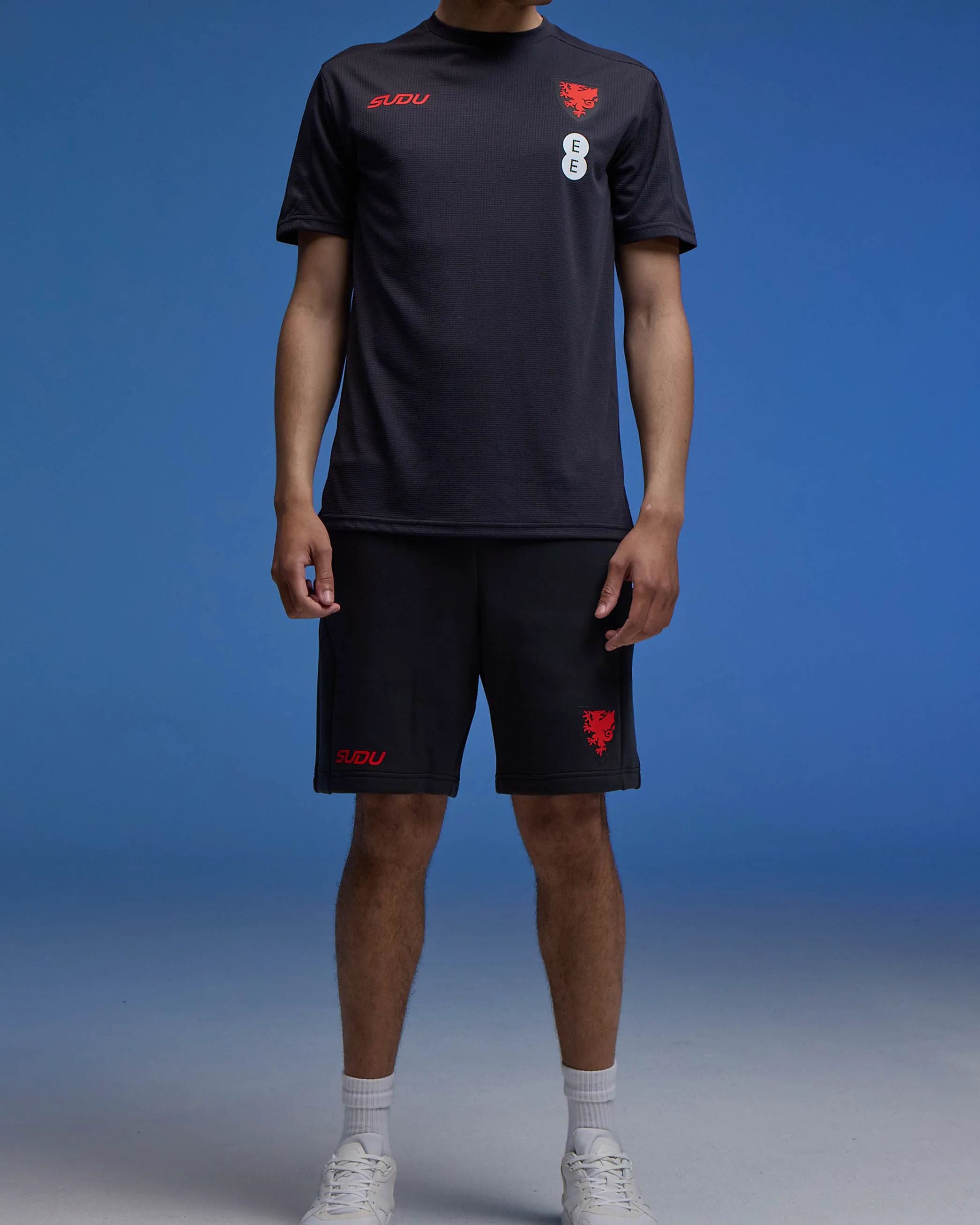 Wales SUDU 2026-28 Staff Travel Short nero