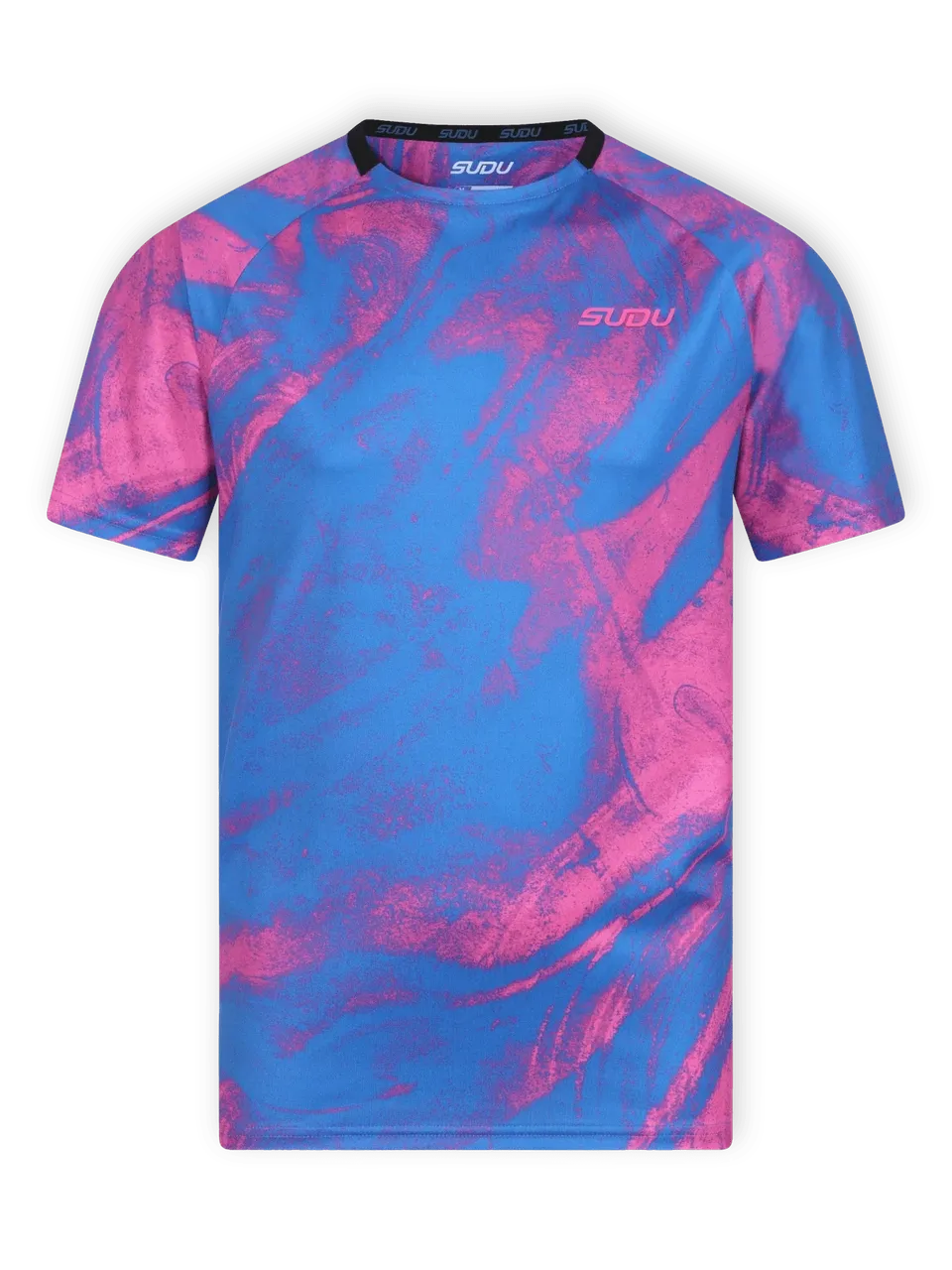 Wales SUDU SPT 01 Play t-shirt training blu rosa