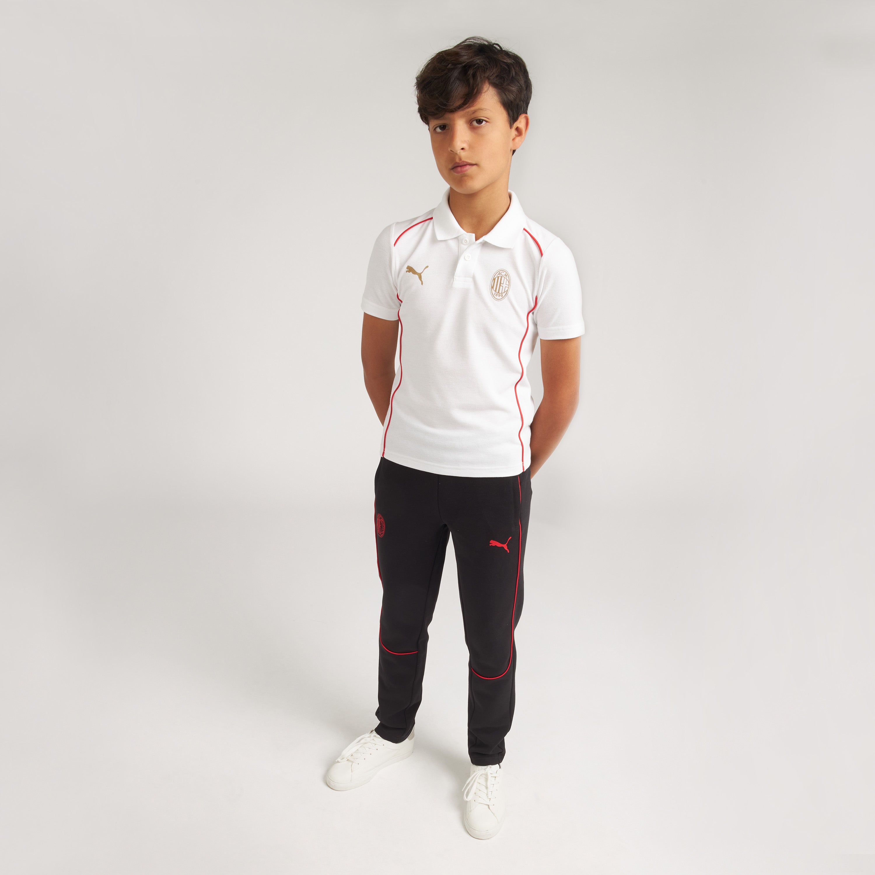 AC Milan Casuals 2024/25 Pantaloni Bambino Tasche Zip