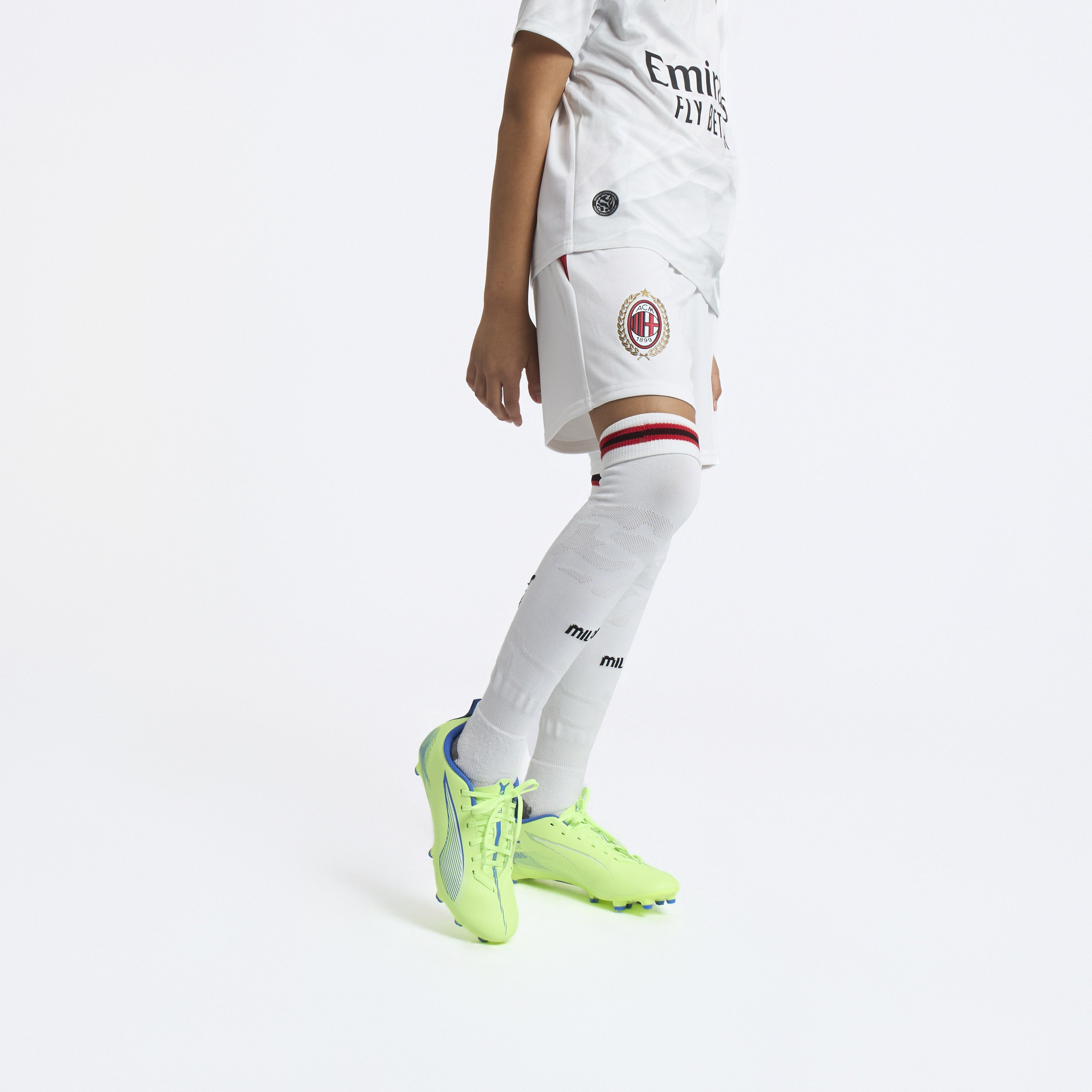 AC Milan Away 2026/27 pantaloncini bambino bianchi 10 anni
