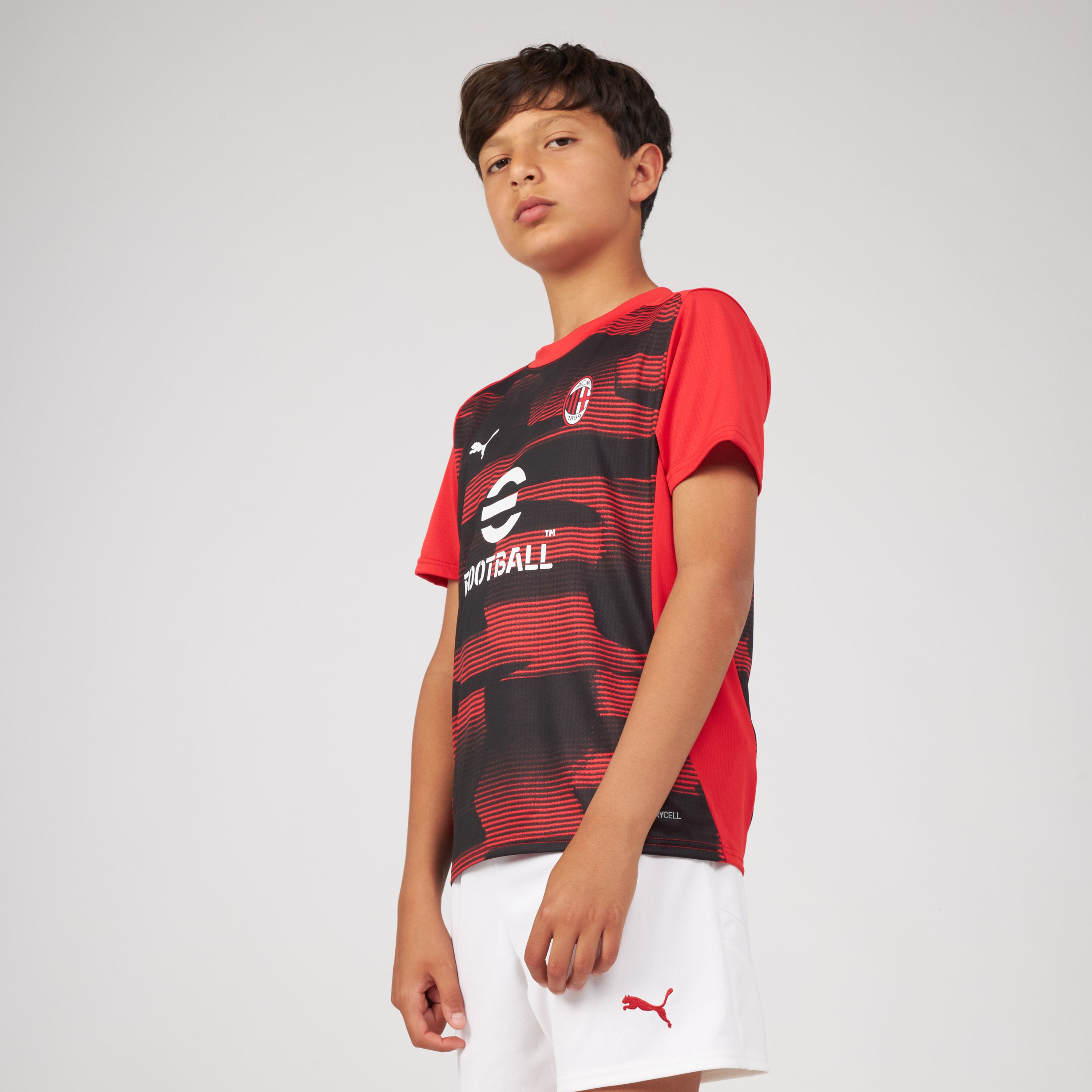 AC Milan Prematch 2024/25 maglia bambino manica corta