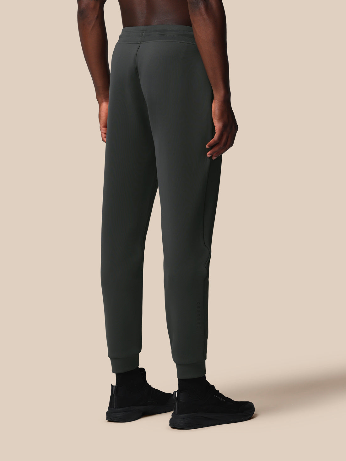 Castore Flex Joggers Pantaloni Tuta Uomo Grigio Gunmetal