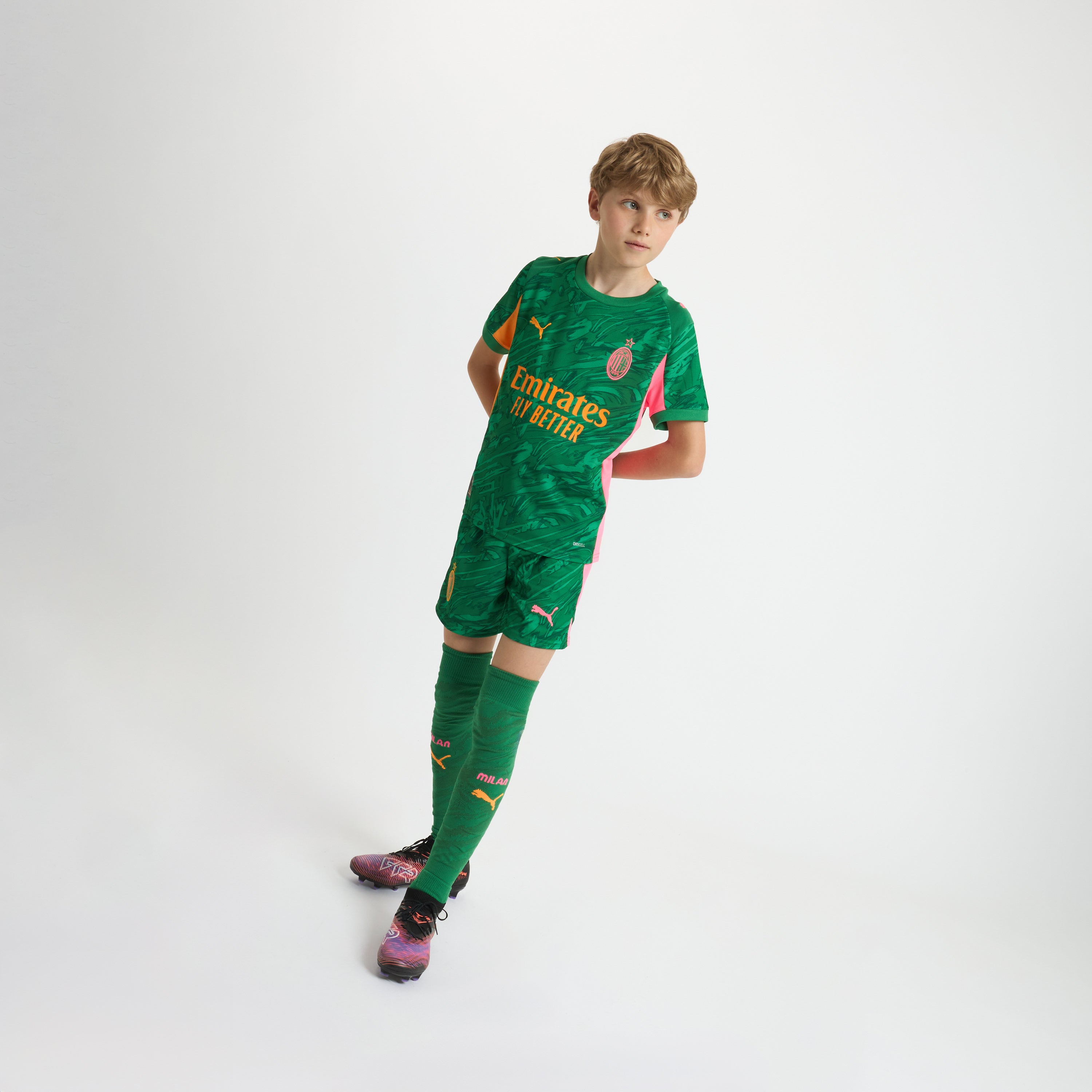 AC Milan Kit Gara Milan Goalkeeper Third 2025/26 Maglia Bambino