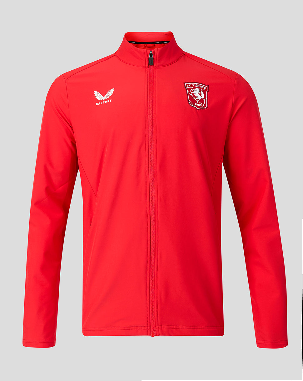 Twente Matchday 26/27 Giacca Uomo Rosso Tessuto Traspirante