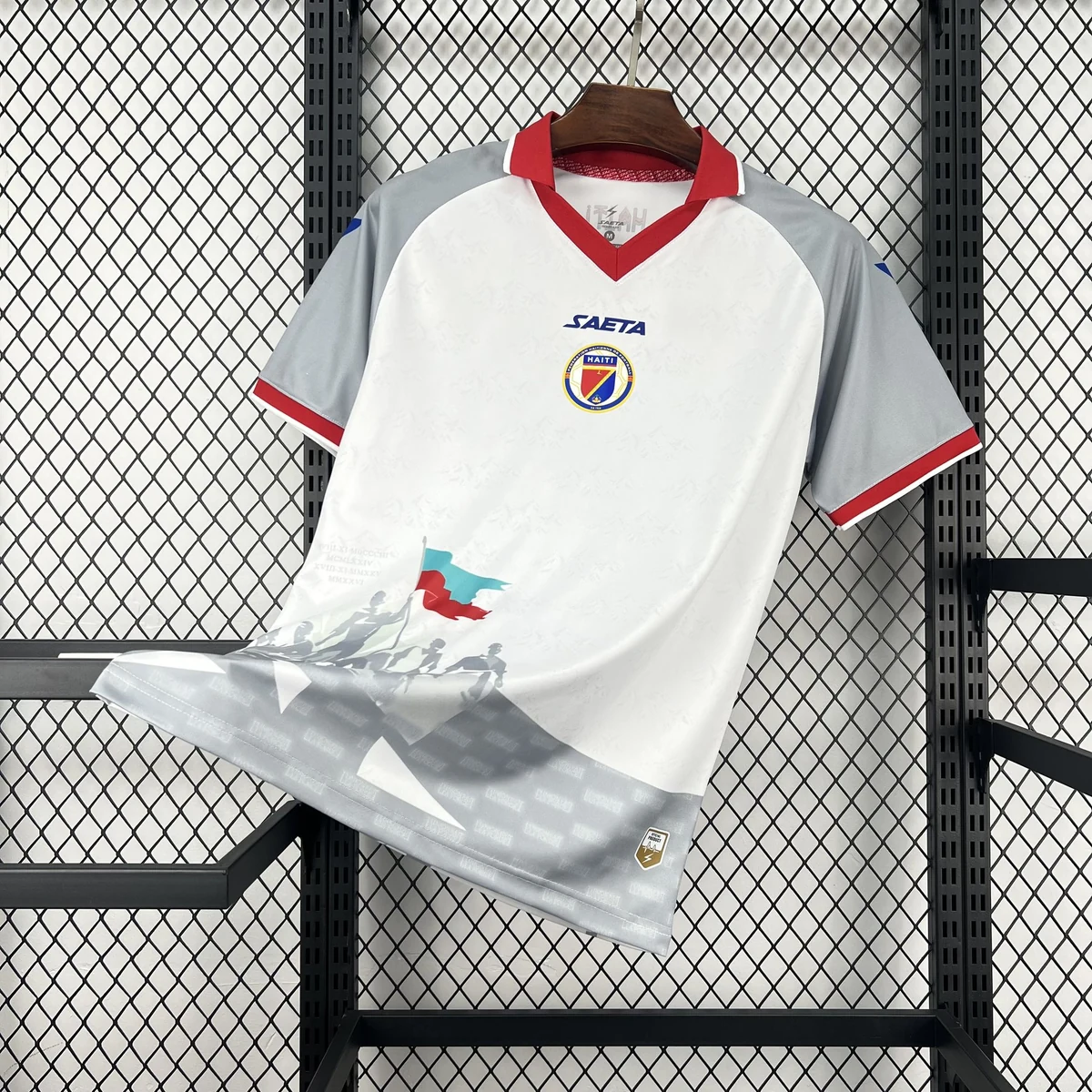 Tifoso Store Haiti Mondiale 2026 seconda maglia calcio bianca
