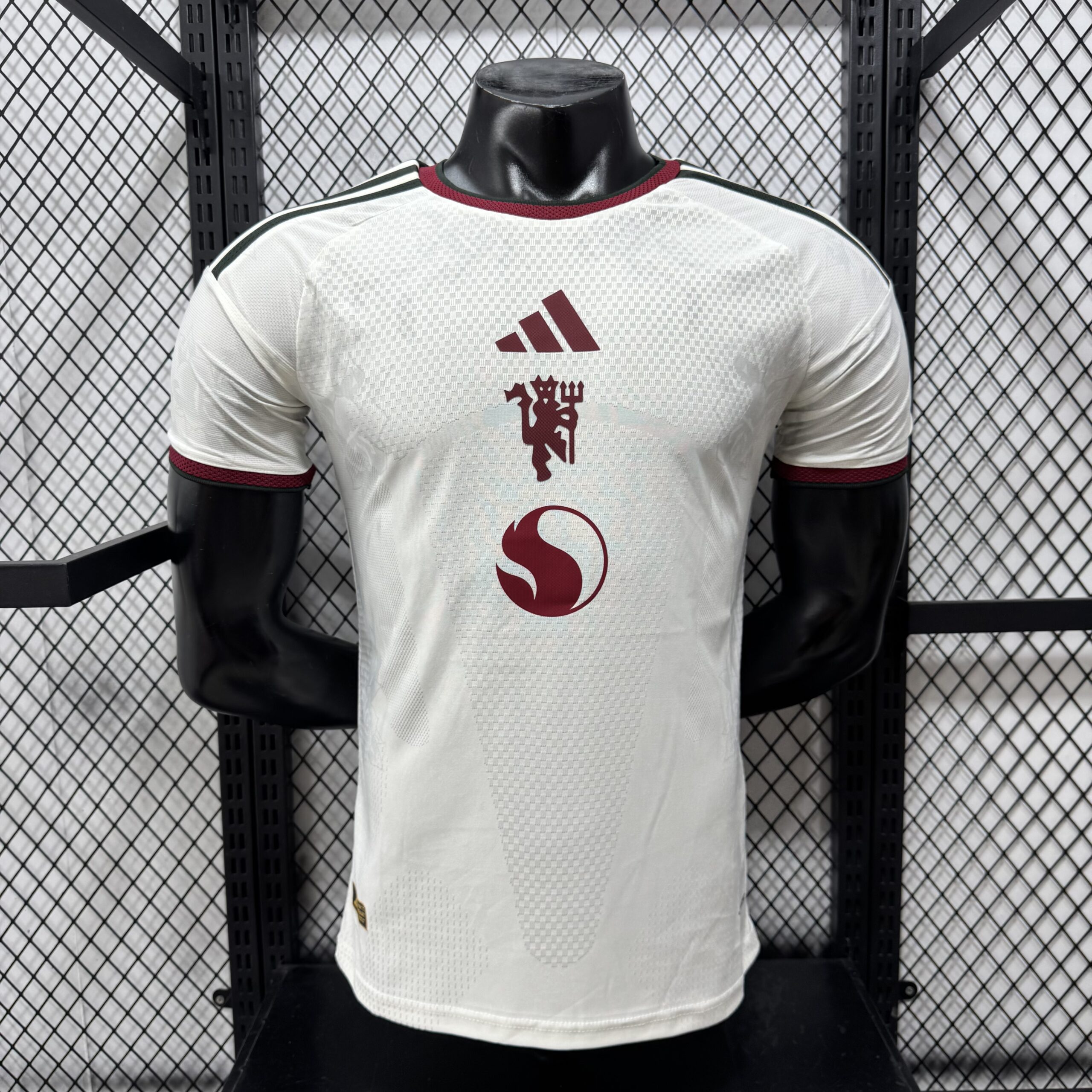 Tifoso Store Player Version Manchester United Third 2026/27 maglia bianca