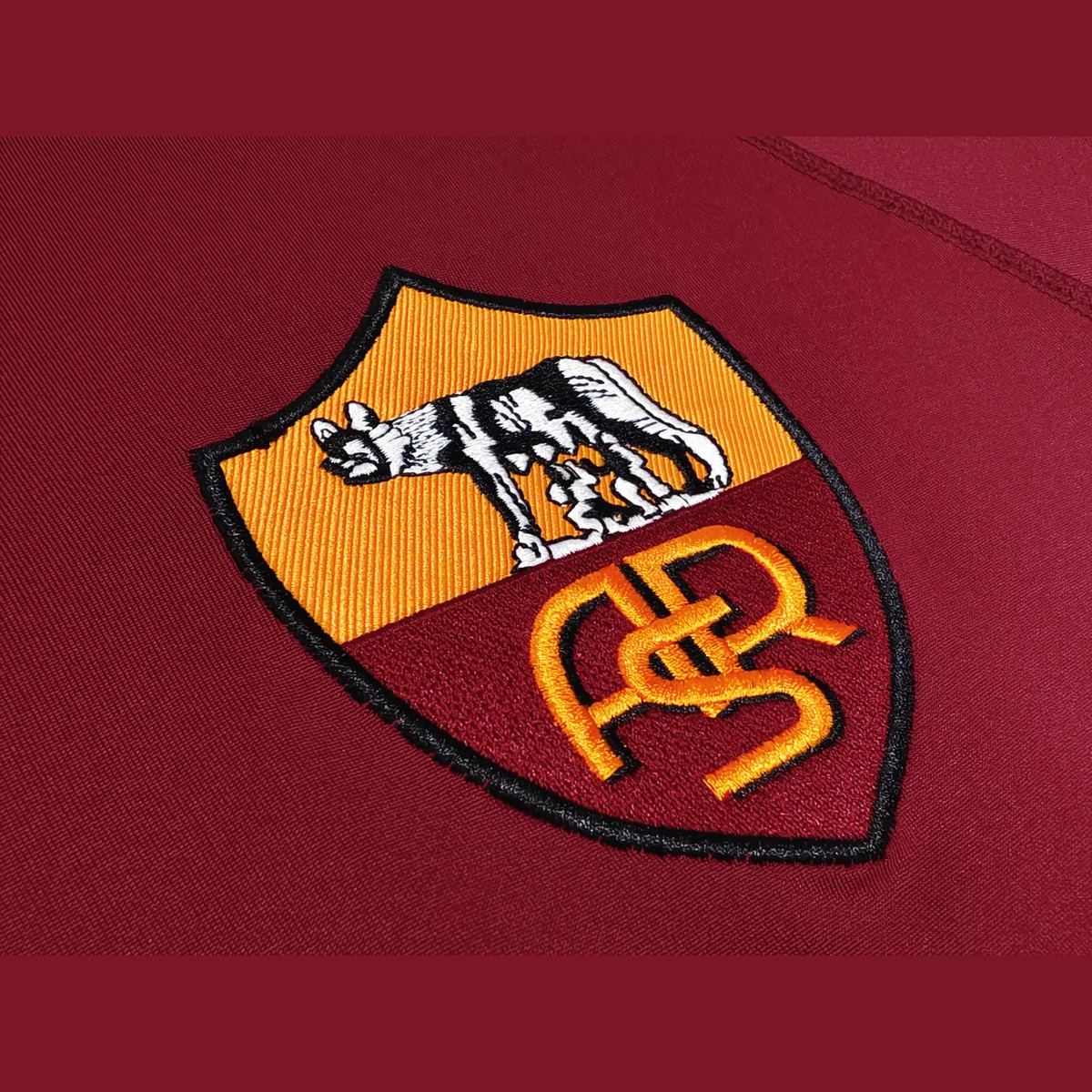 Roma 2000/01 Maglia Manica Lunga Rossa Vintage