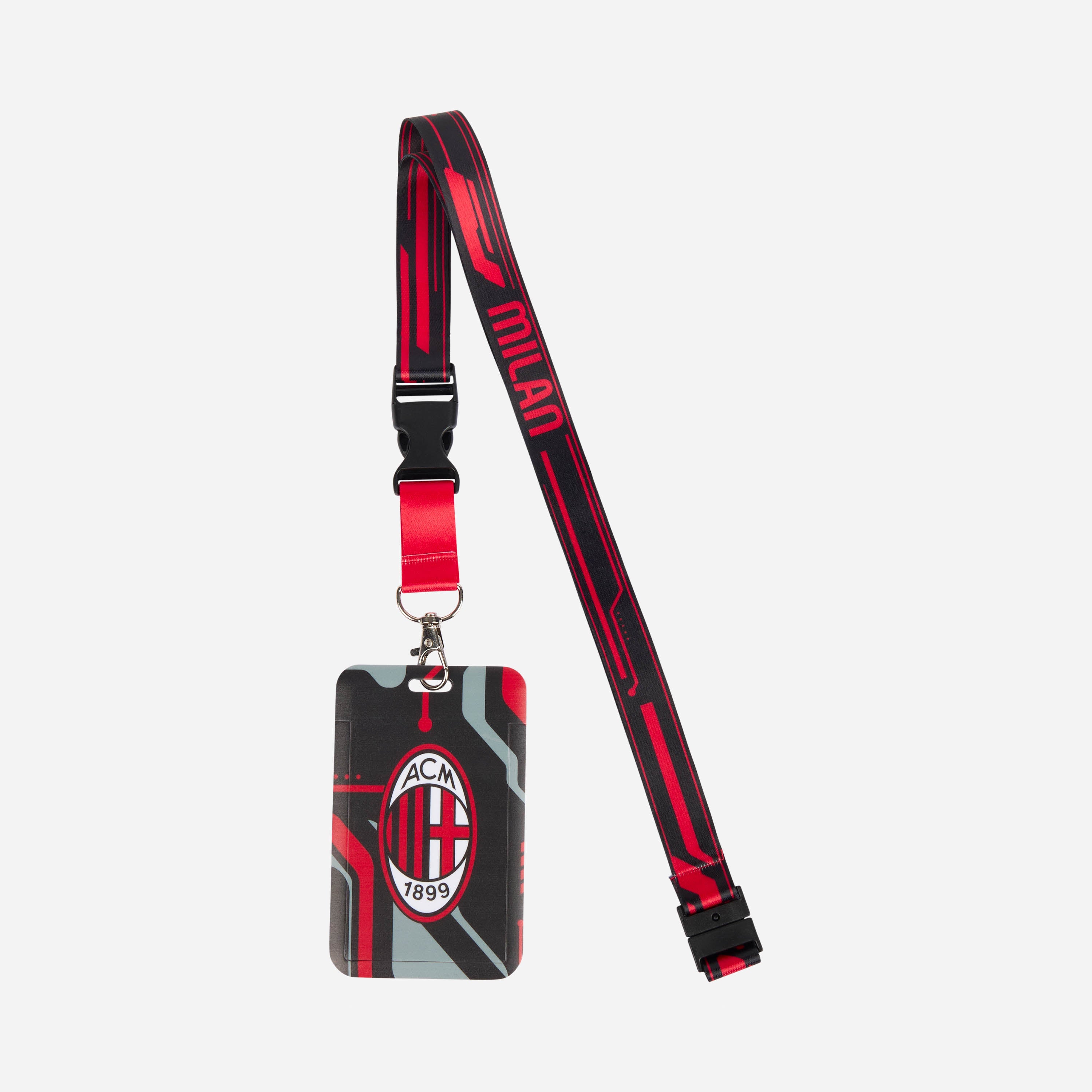 AC Milan Souvenir Stadium Set zaino lanyard pin unisex